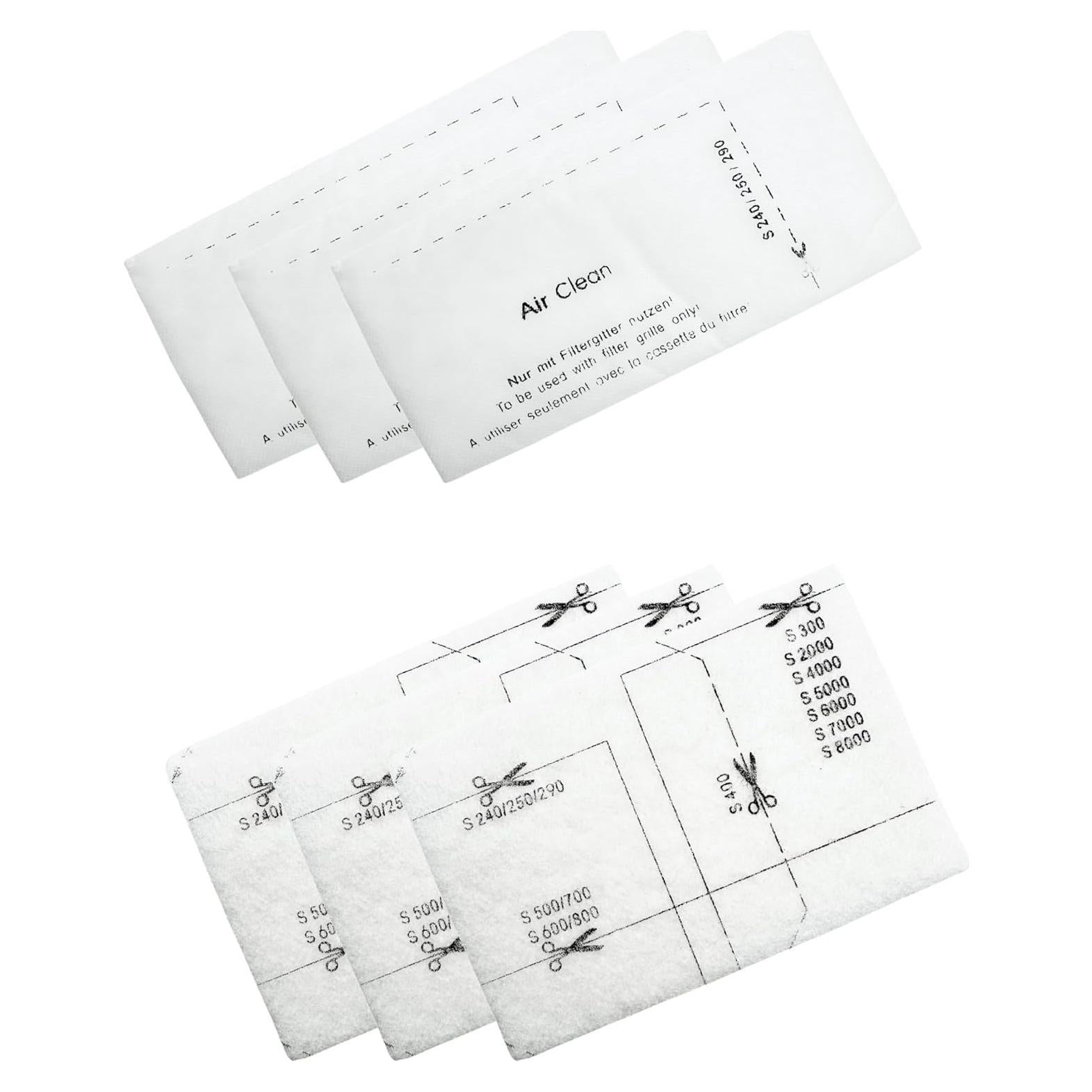 Filtros Nispira AirClean para Aspiradoras Miele Classic C1 C2 C3