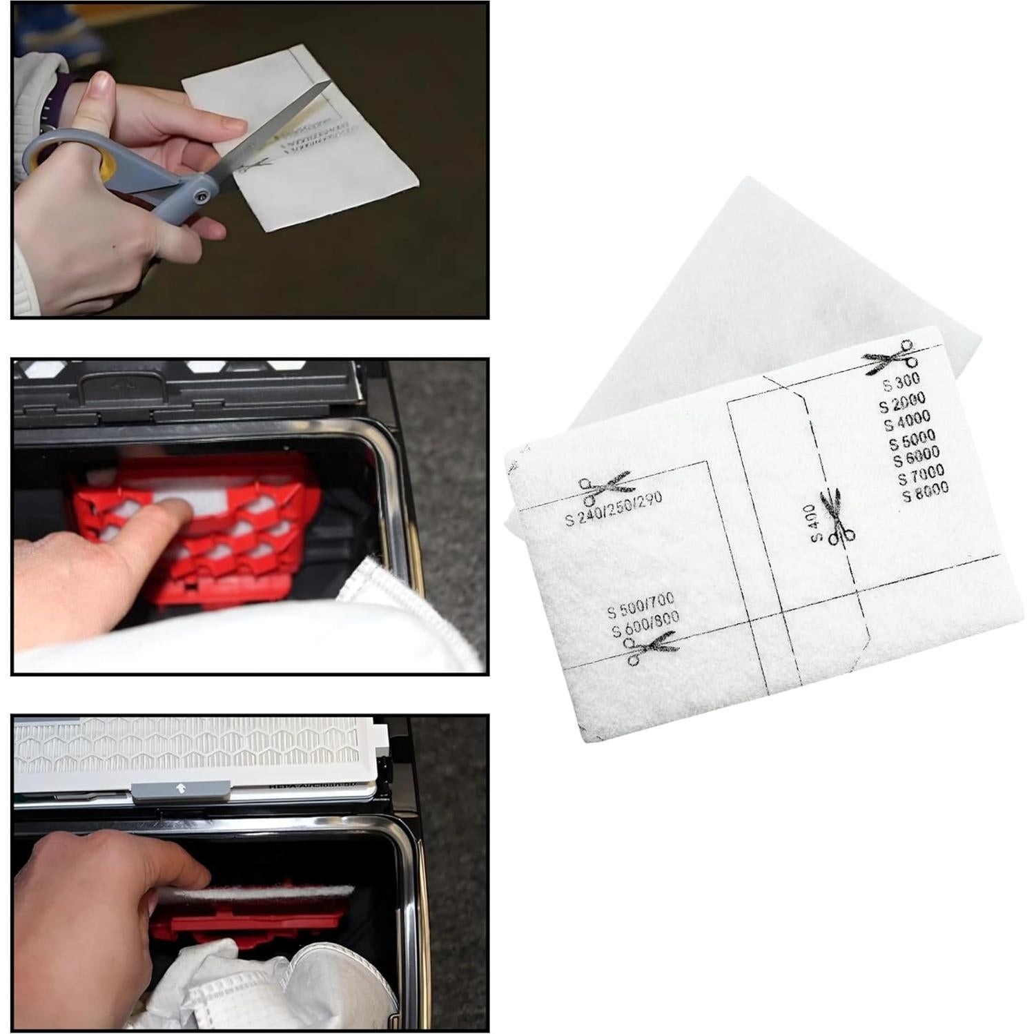 Filtros Nispira AirClean para Aspiradoras Miele Classic C1 C2 C3