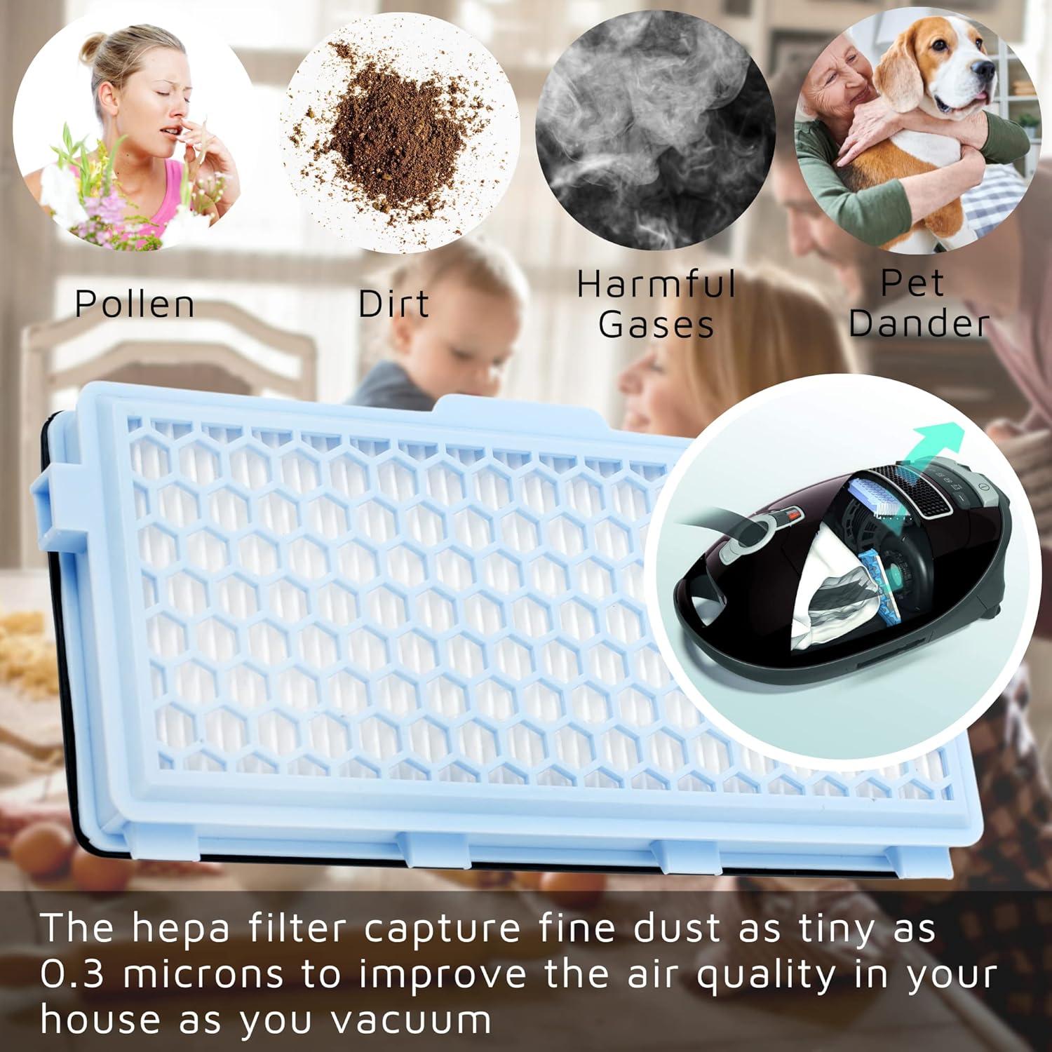 Filtro Activo Flammi SF-HA 50 para Aspiradoras Miele