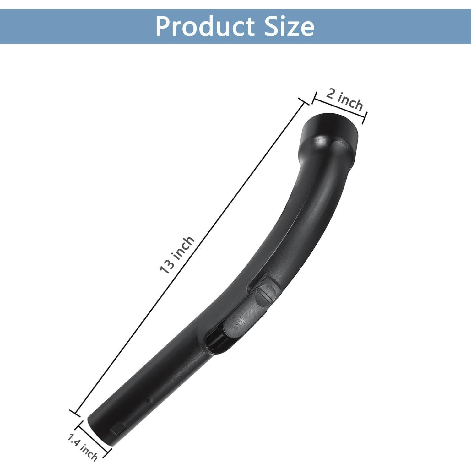 Manguera Plástica Curva Gleway 33cm Compatible Miele S2110 C1 C2 C3