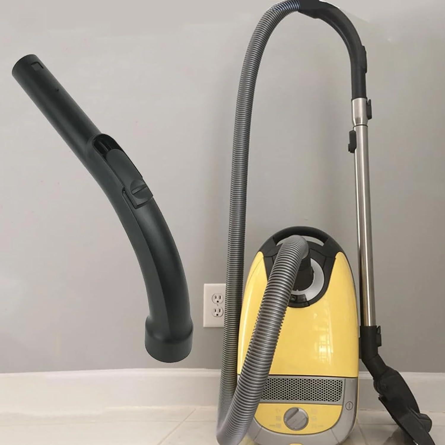 Manguera Plástica Curva Gleway 33cm Compatible Miele S2110 C1 C2 C3