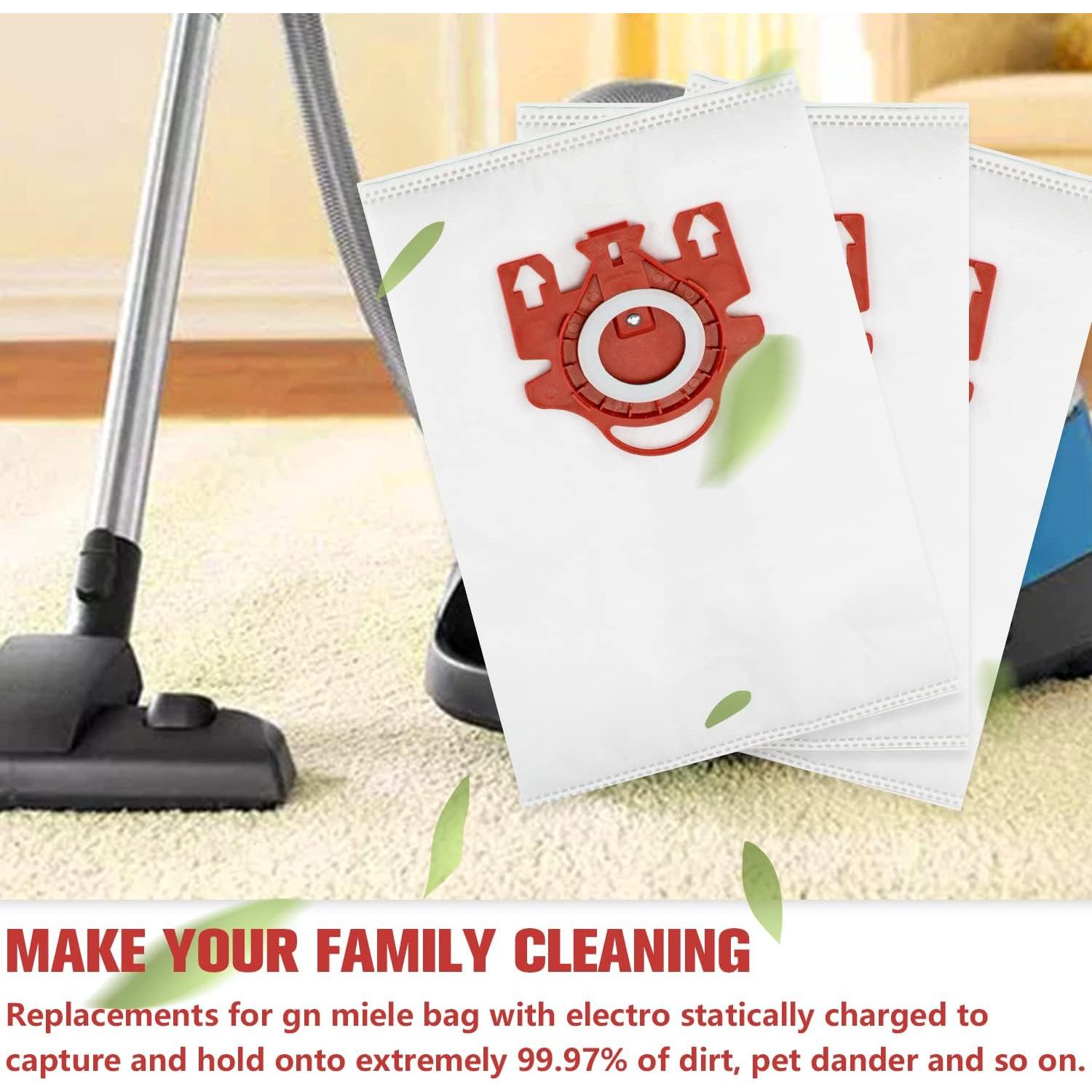 Bolsas de Polvo 3D Airclean Improvedhand FJM - 20 Unidades