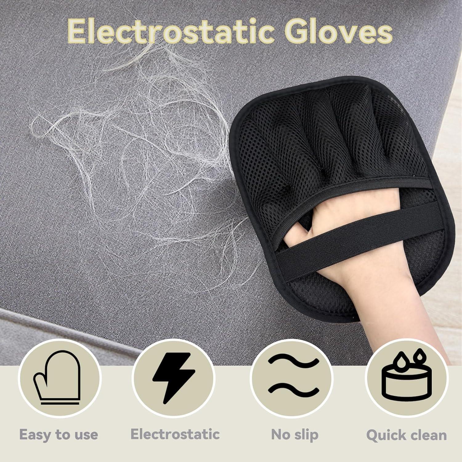 Guantes Quitapelos Electroestáticos KENDINIX - 3 Paquetes