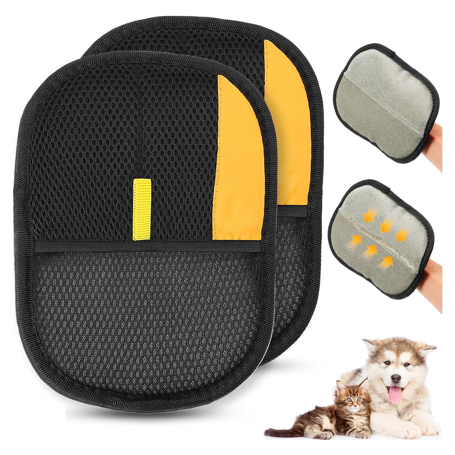 Paquete de 4 Guantes Electrostáticos Boqibyon para Mascotas