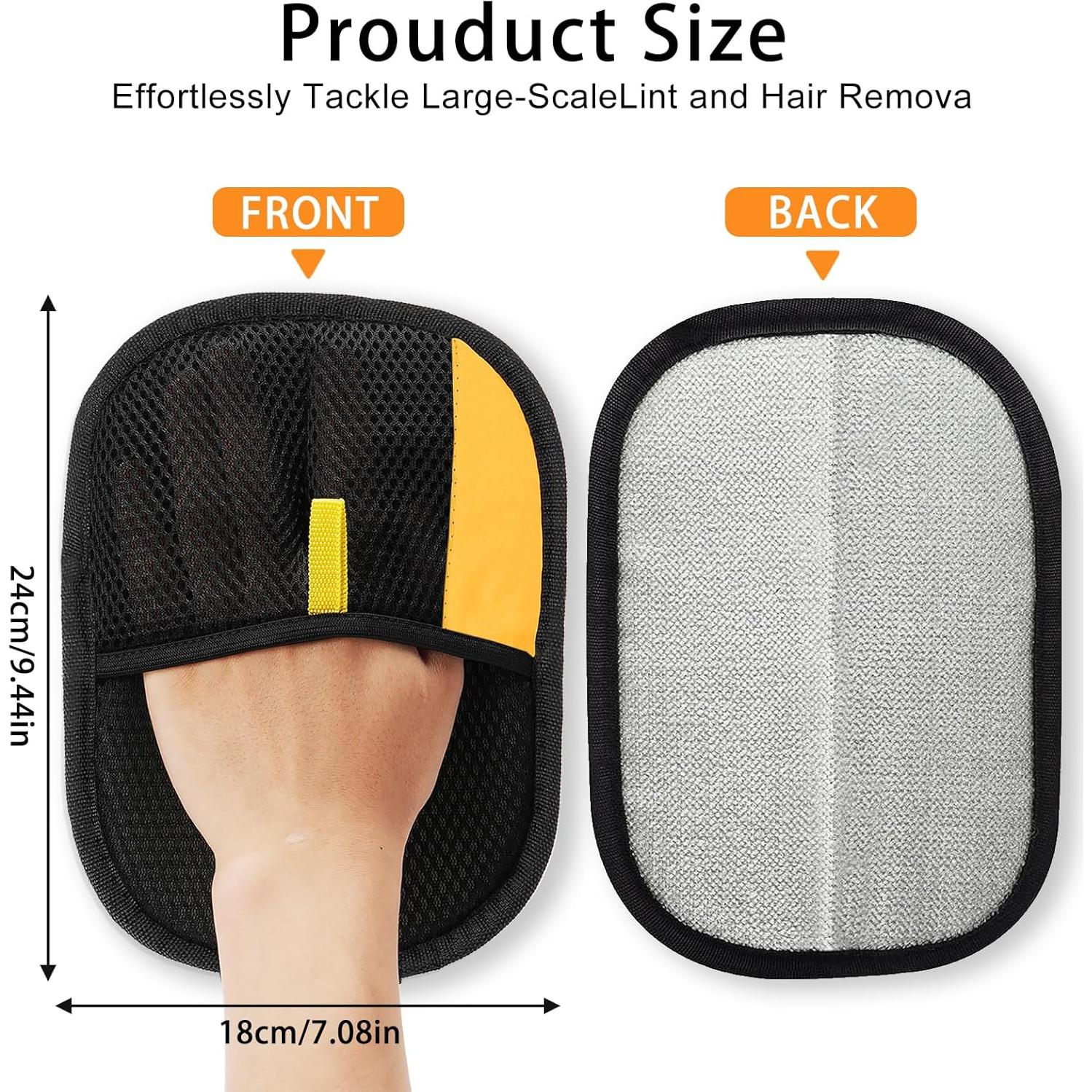 Paquete de 4 Guantes Electrostáticos Boqibyon para Mascotas