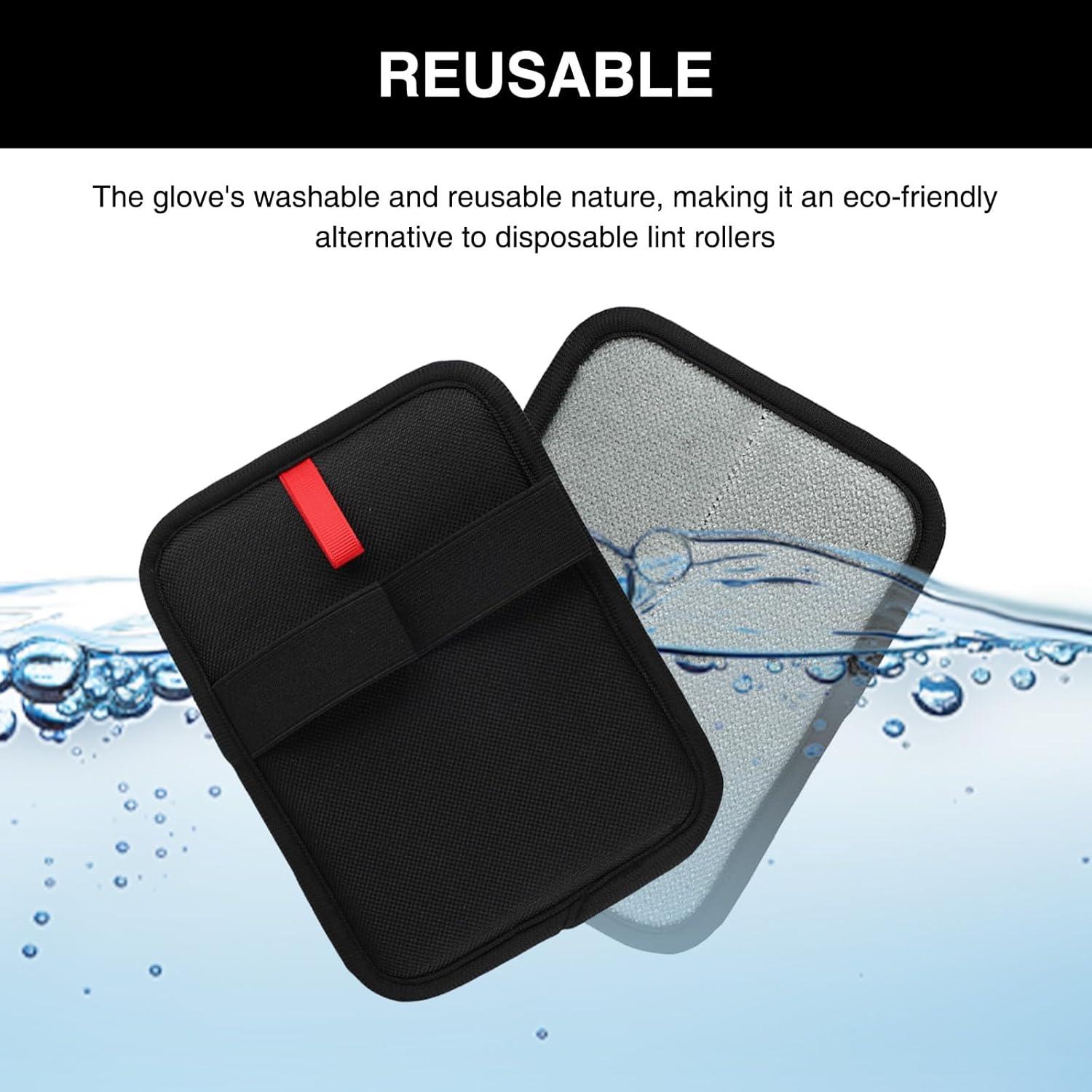 Guante Limpiador de Pelo de Mascota OQXEJPHFN 17x13cm Reutilizable