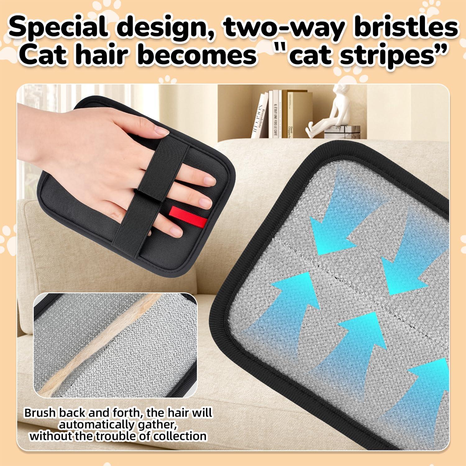 Guantes Electroestáticos DWJDWJ para Eliminar Pelo de Mascotas