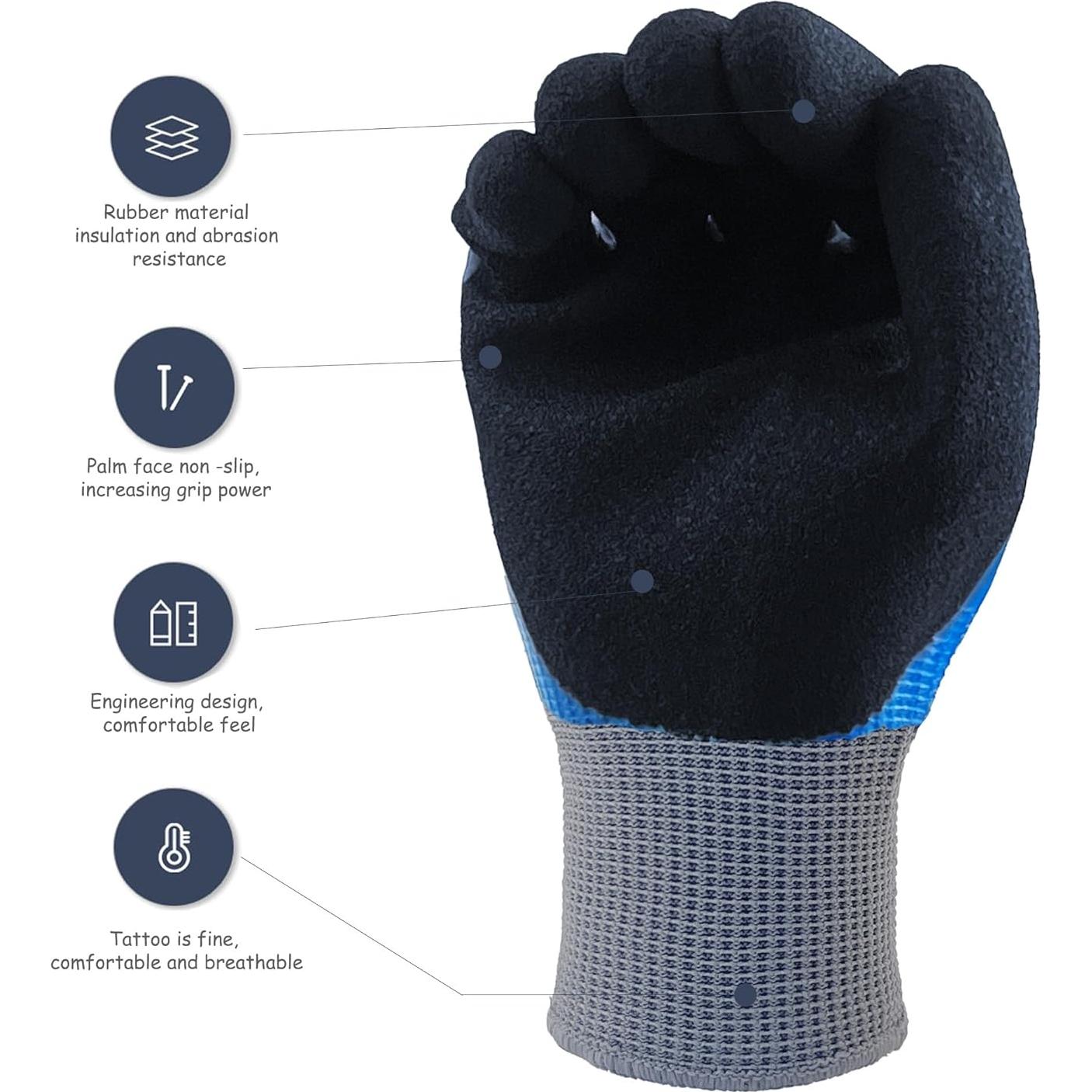 Guantes de Electricista Aislados 1000V DongChu Antideslizantes