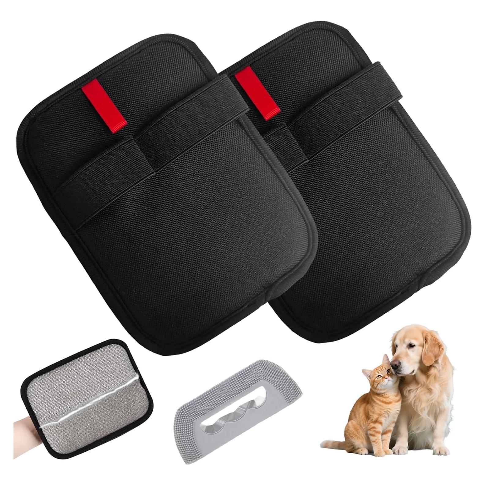 Guantes Electrostáticos para Remoción de Pelo de Mascota - 2 Pcs