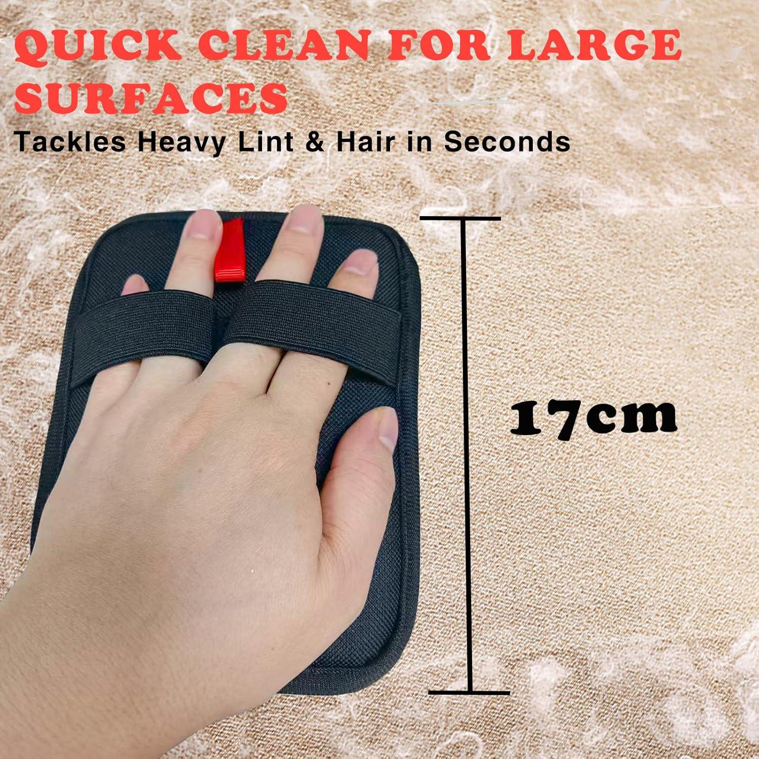 Guantes Electrostáticos para Remoción de Pelo de Mascota - 2 Pcs