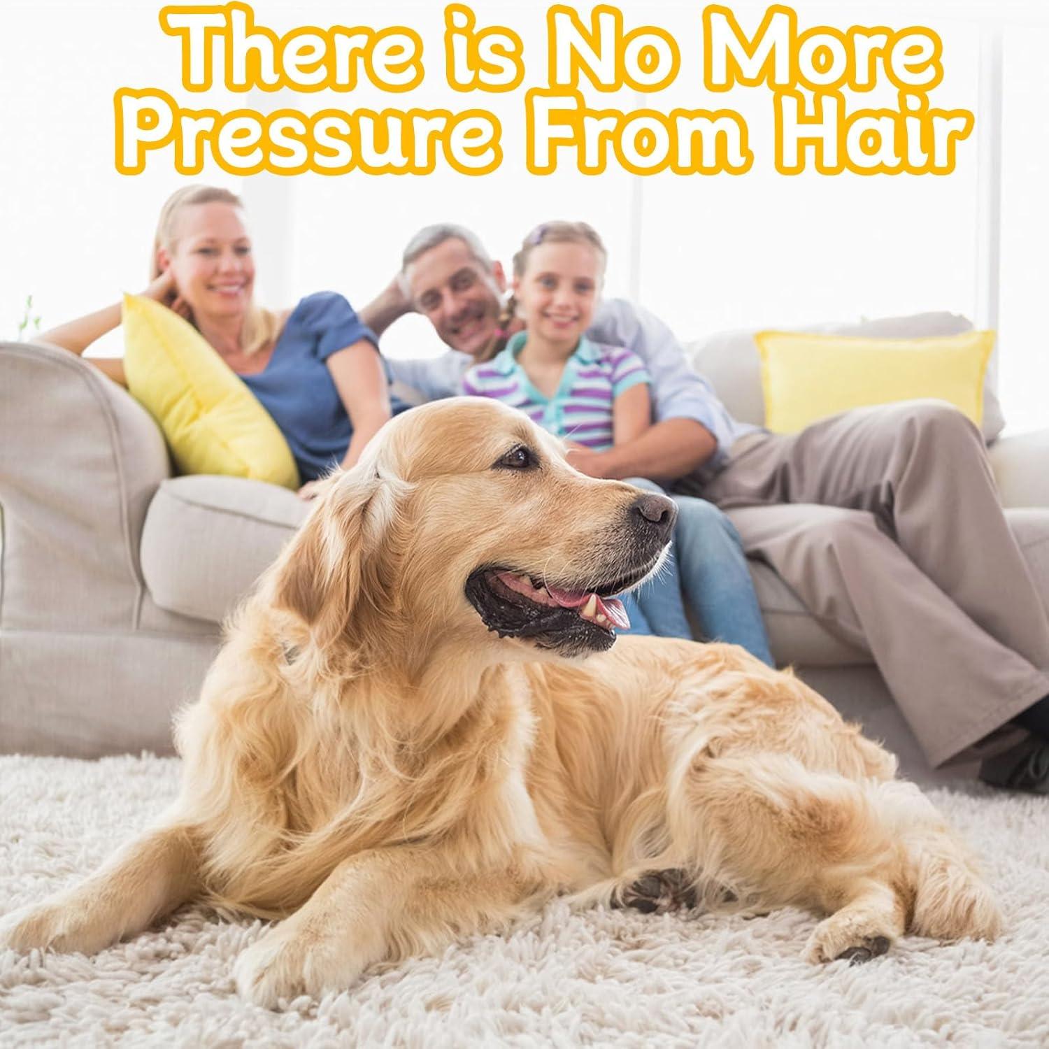 Guantes de Eliminación de Pelo de Mascota Ensthee 2 Pcs Reutilizables