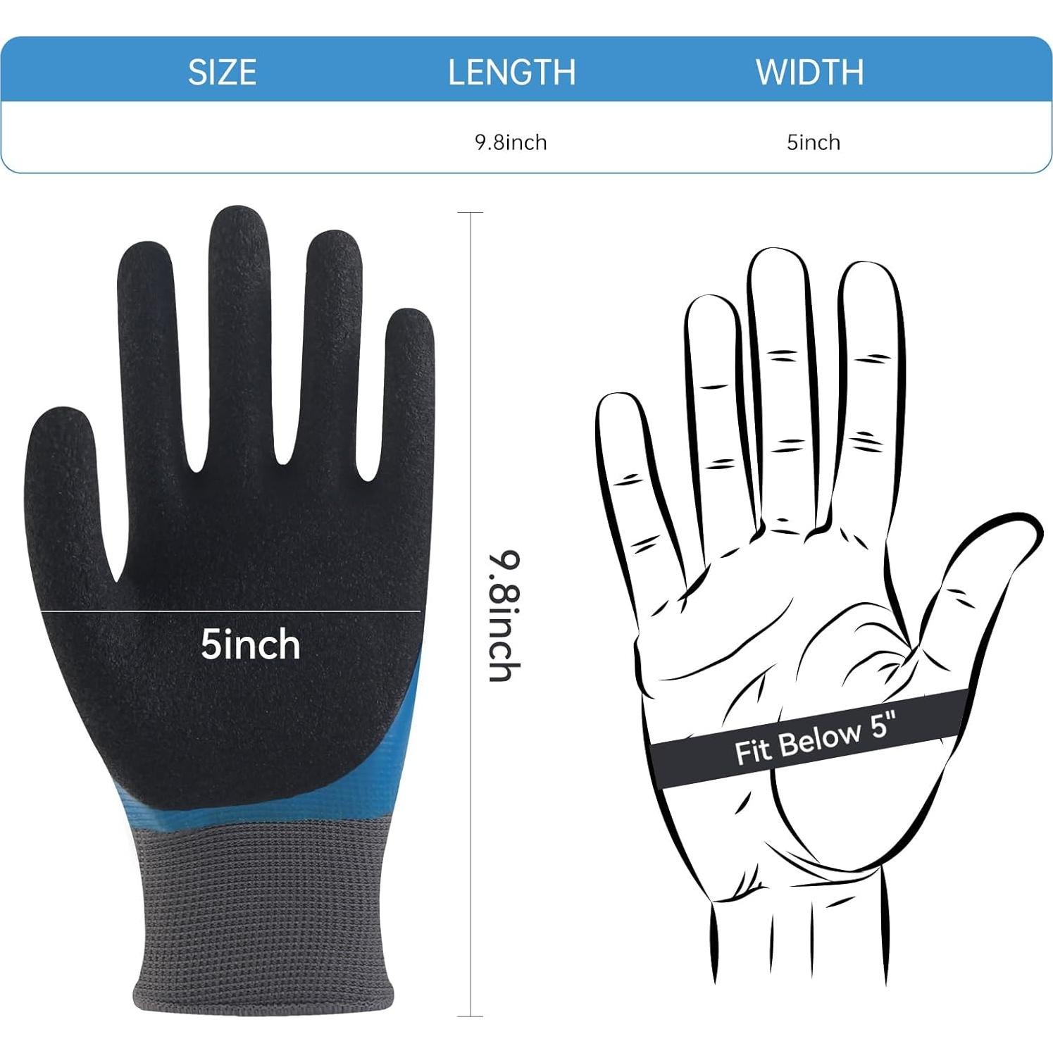 Guantes de Electricista Aislados 400V JSBAGGT Impermeables