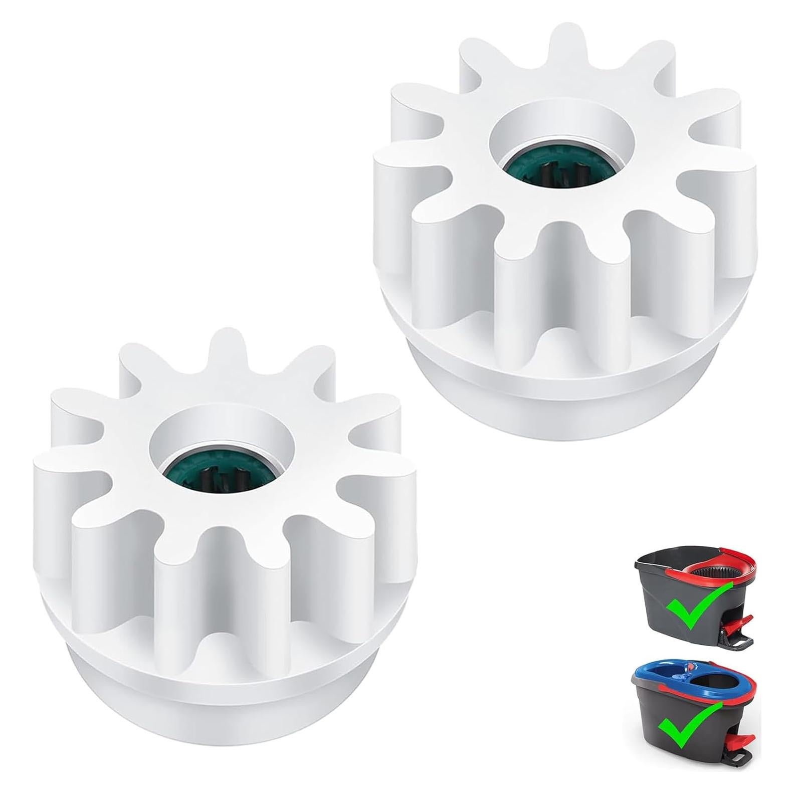 Kit de Engranajes de Reemplazo FXHDC-M para Mop de Giro 2-Pack