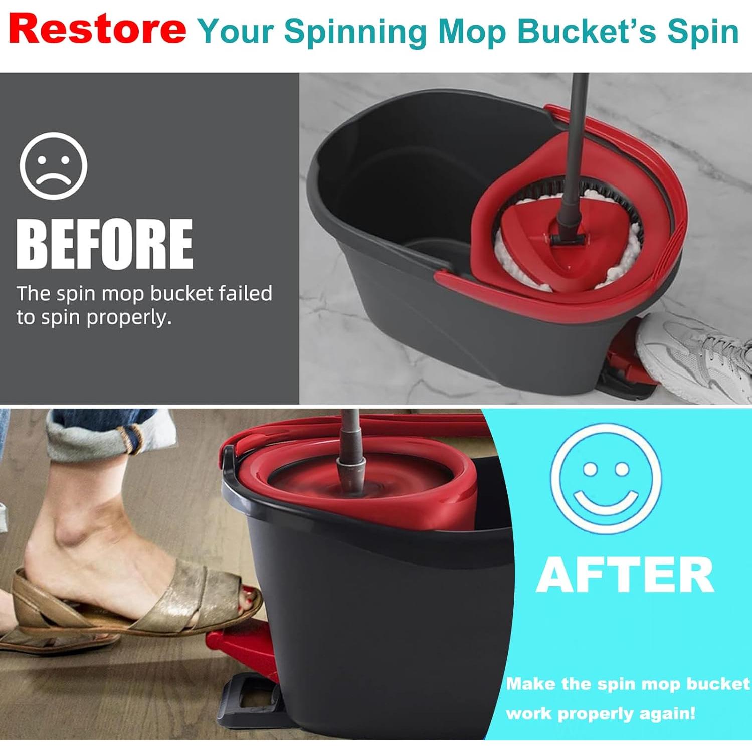 Kit de Engranajes de Reemplazo FXHDC-M para Mop de Giro 2-Pack