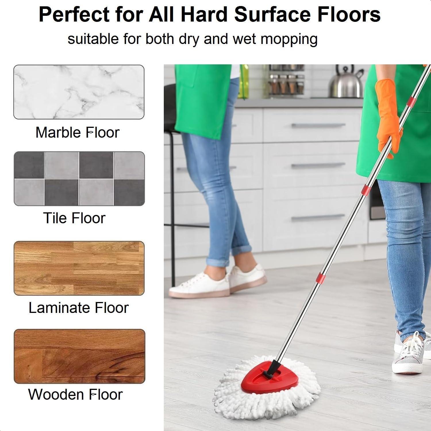 Paquete de 3 cabezales de mopa KAMISAFE para O Cedar RinseClean