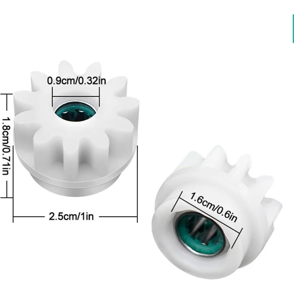 Cubo de Trapeador Blanco WsjiaboFux Reemplazo Pedal 2 Piezas