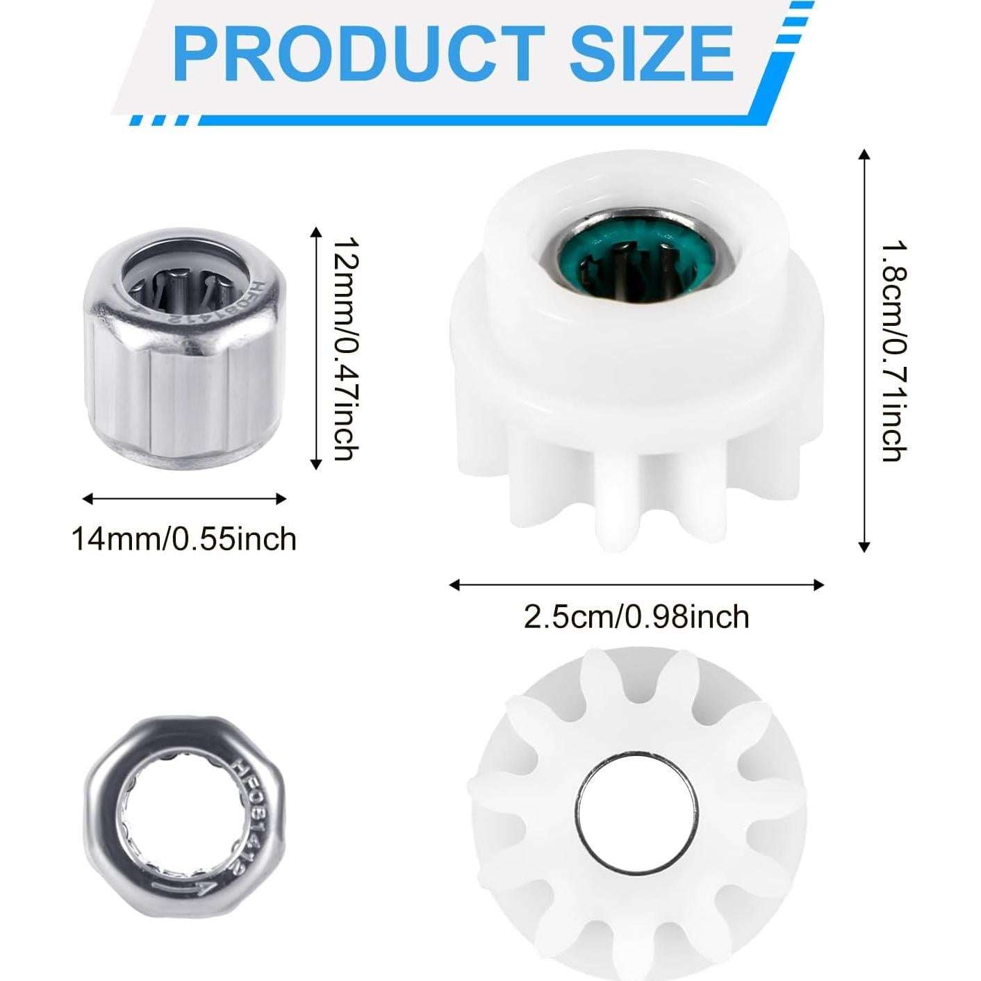 4 Piezas de Repuesto para Mopas Giratorias PEUTIER
