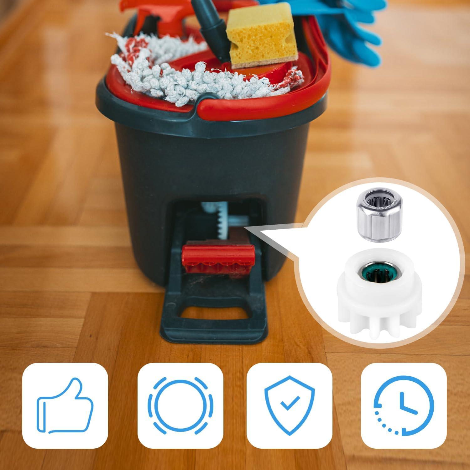 4 Piezas de Repuesto para Mopas Giratorias PEUTIER