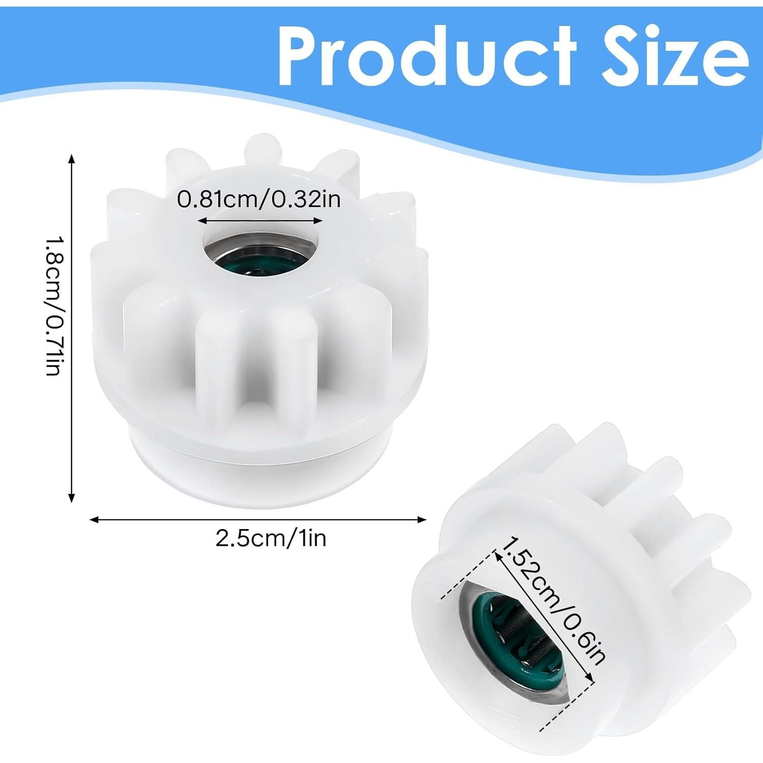 4 Piezas Repuesto Mopas Giratorias Larrel Compatible Ocedar