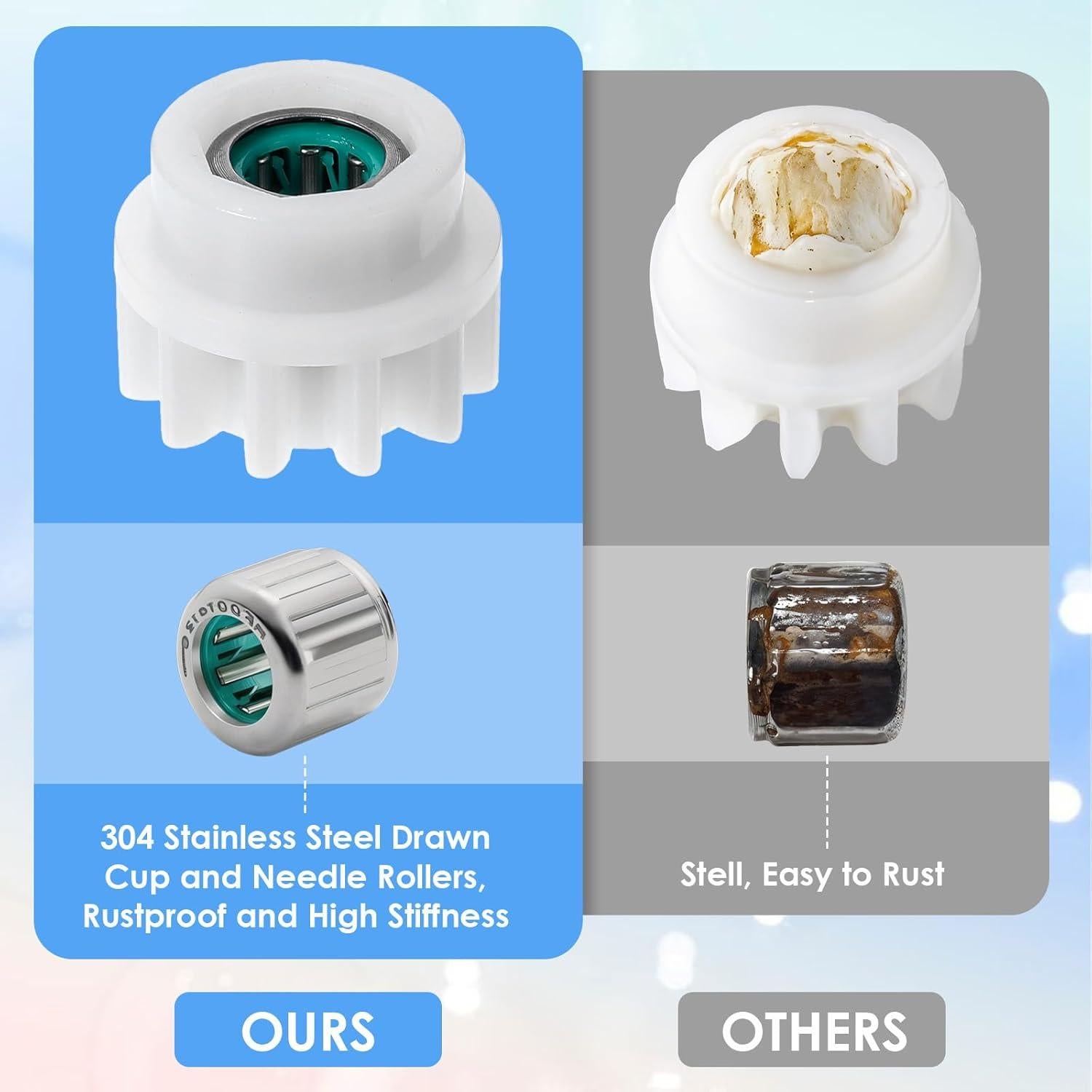 4 Piezas Repuesto Mopas Giratorias Larrel Compatible Ocedar