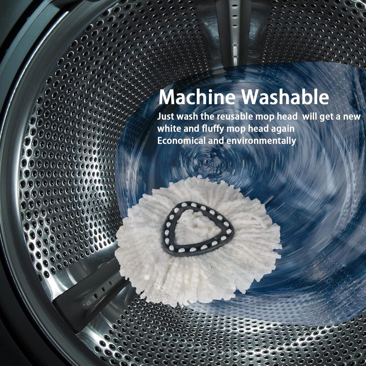 Cabezas de Repuesto para Mop de Giro 10Pack Microfibra High-PQ