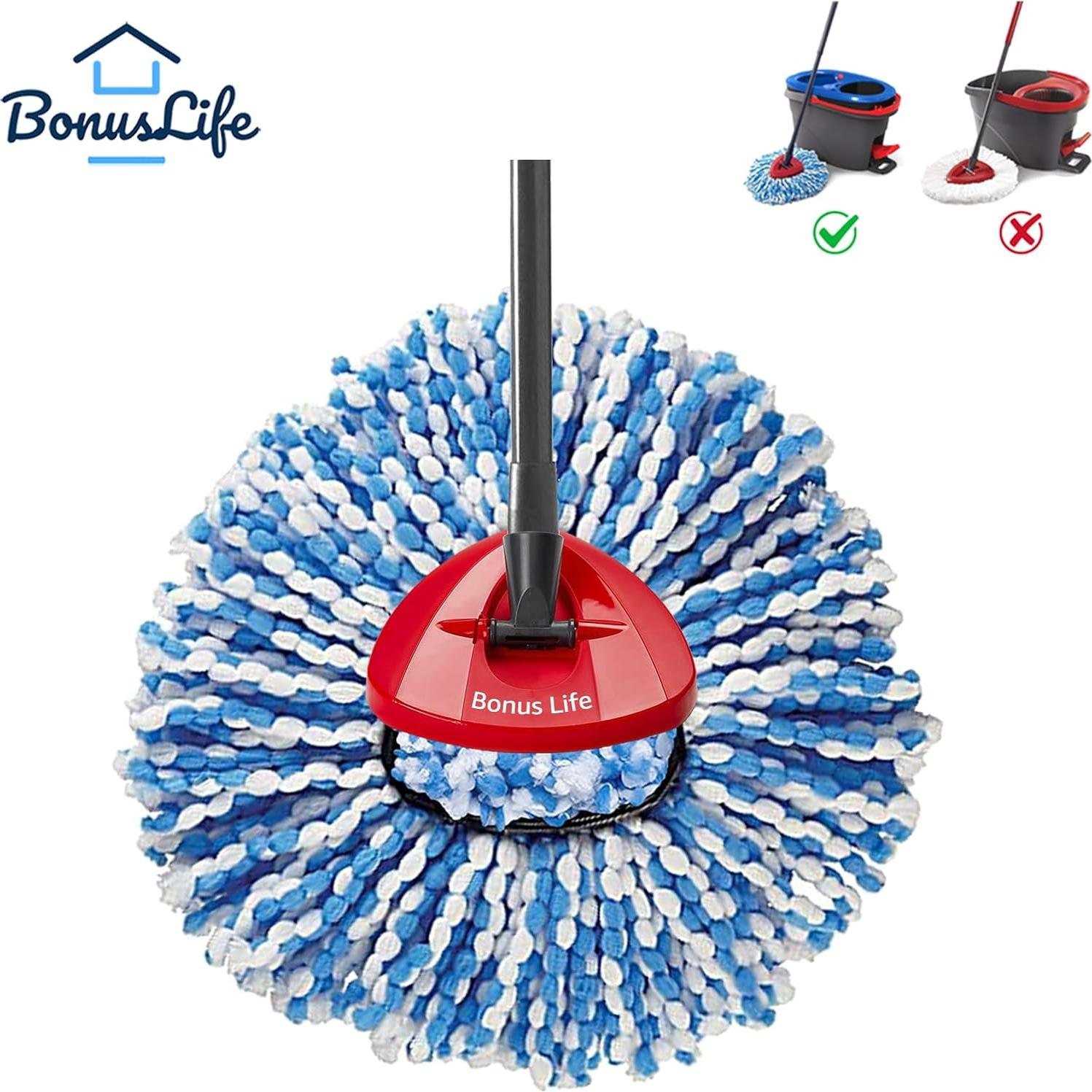 Recambios Mopas Bonus Life 4 Piezas + Base RinseClean 2 Tanques