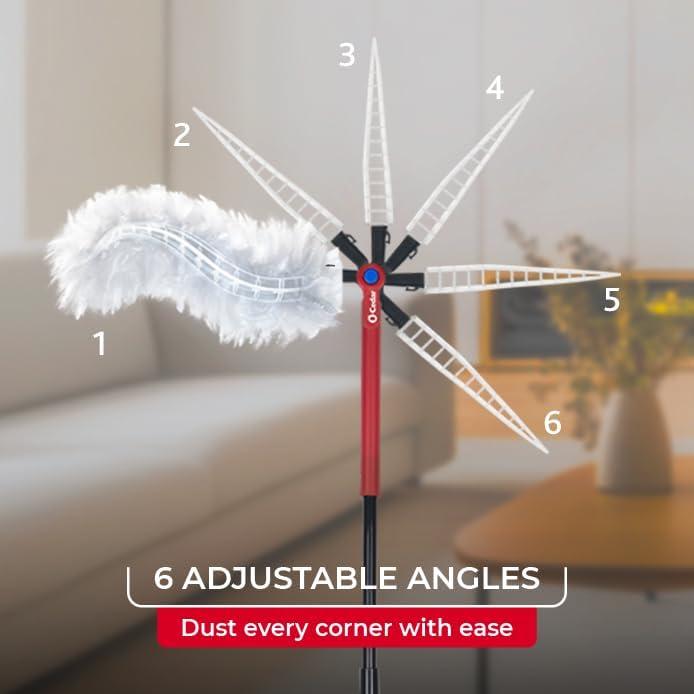 Kit de Limpieza O-Cedar Flex & Catch con 3 Recargas - Mango 0.91 m