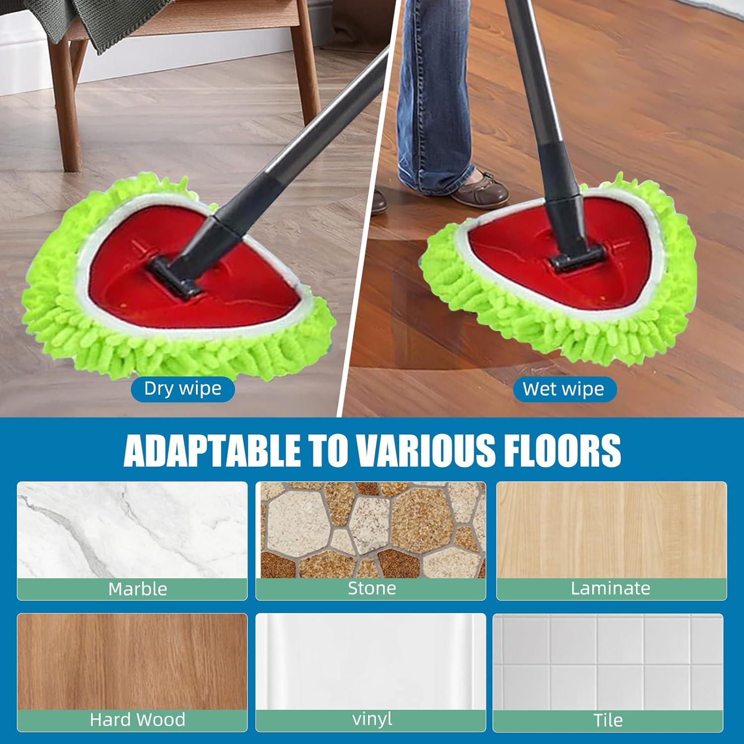 Reemplazo de cabezales de mopa YWSHF para Ocedar Easywring 2 Pack