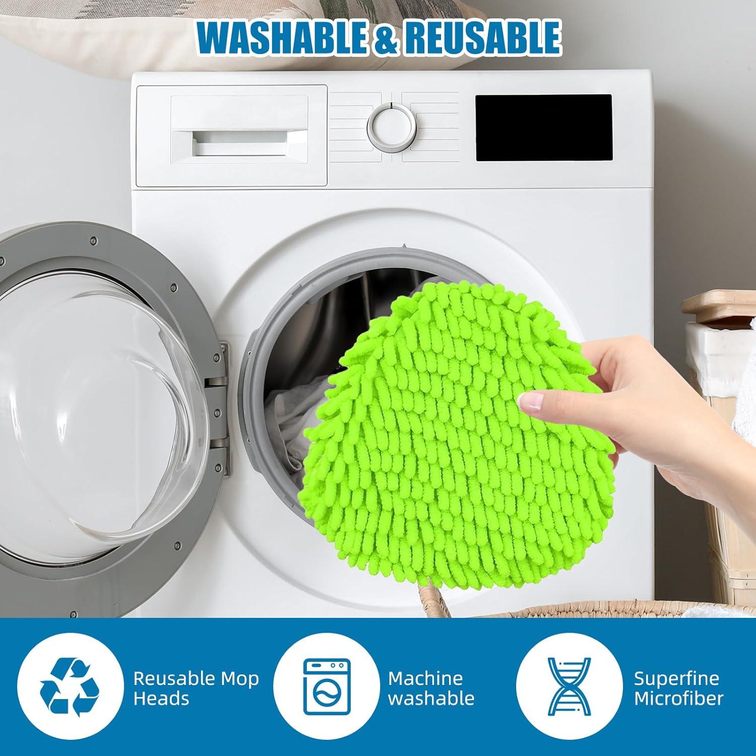 Reemplazo de cabezales de mopa YWSHF para Ocedar Easywring 2 Pack