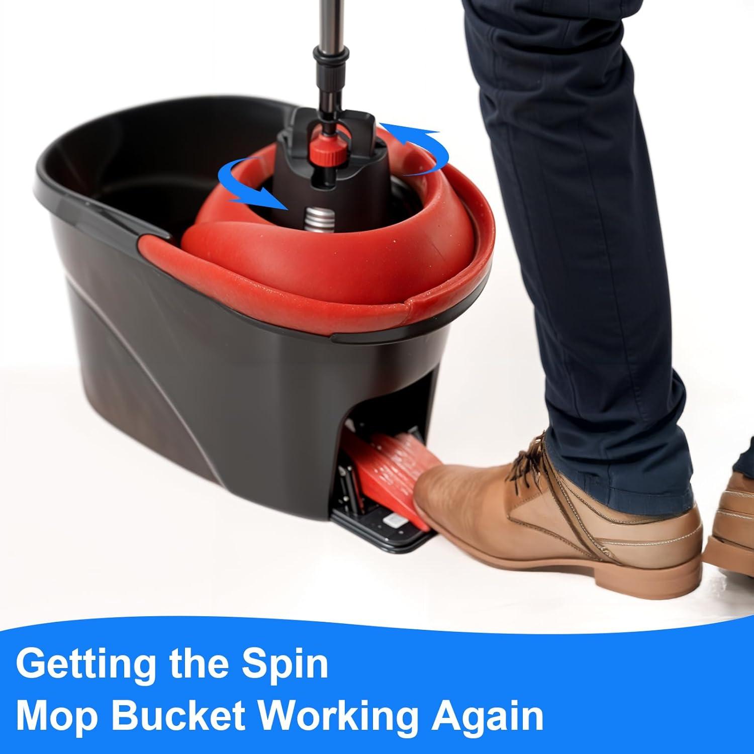 6 Piezas Repuesto Mopa Giratoria LLOUSSAK Compatible O-Cedar