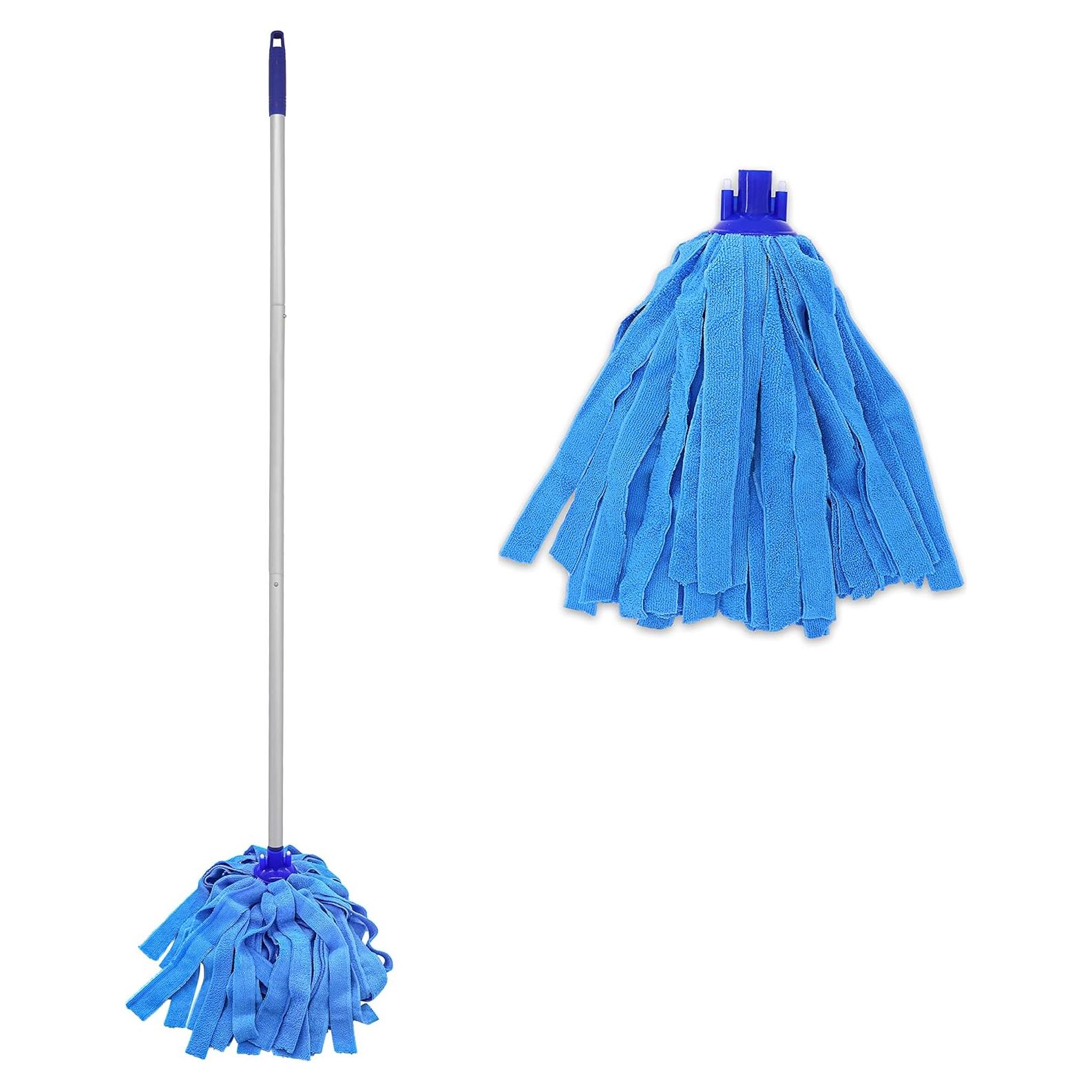 Mopa de Microfibra EaseYourDay con 2 Cabezas y Mango Ajustable
