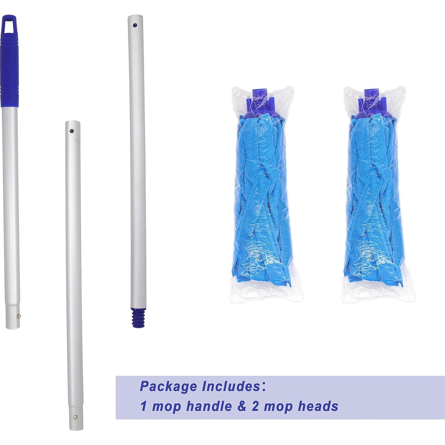 Mopa de Microfibra EaseYourDay con 2 Cabezas y Mango Ajustable