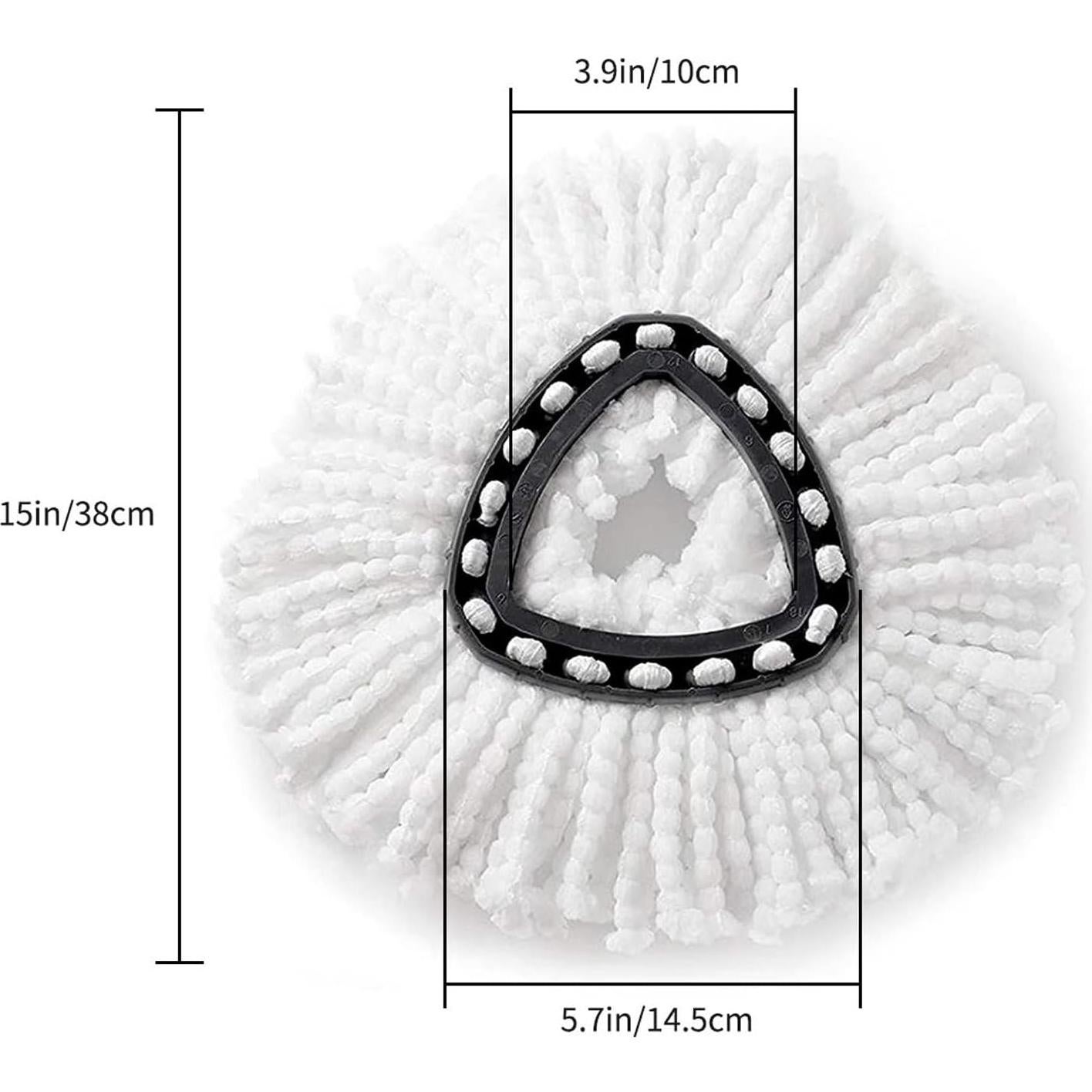 Cabezal de Repuesto para Mop Ocedar EasyWring - 2 Unidades Microfibra