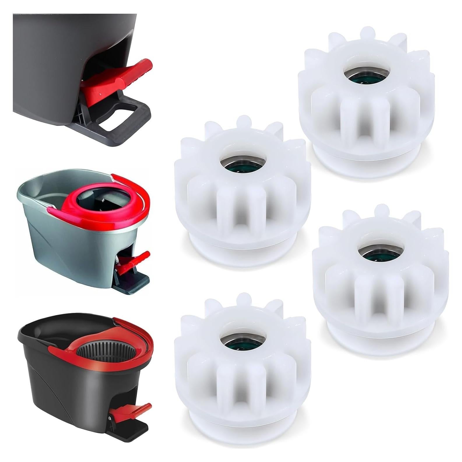 Repuesto de Pedal de Mopa Giratoria Piriuuo 4 Piezas 2.5cm