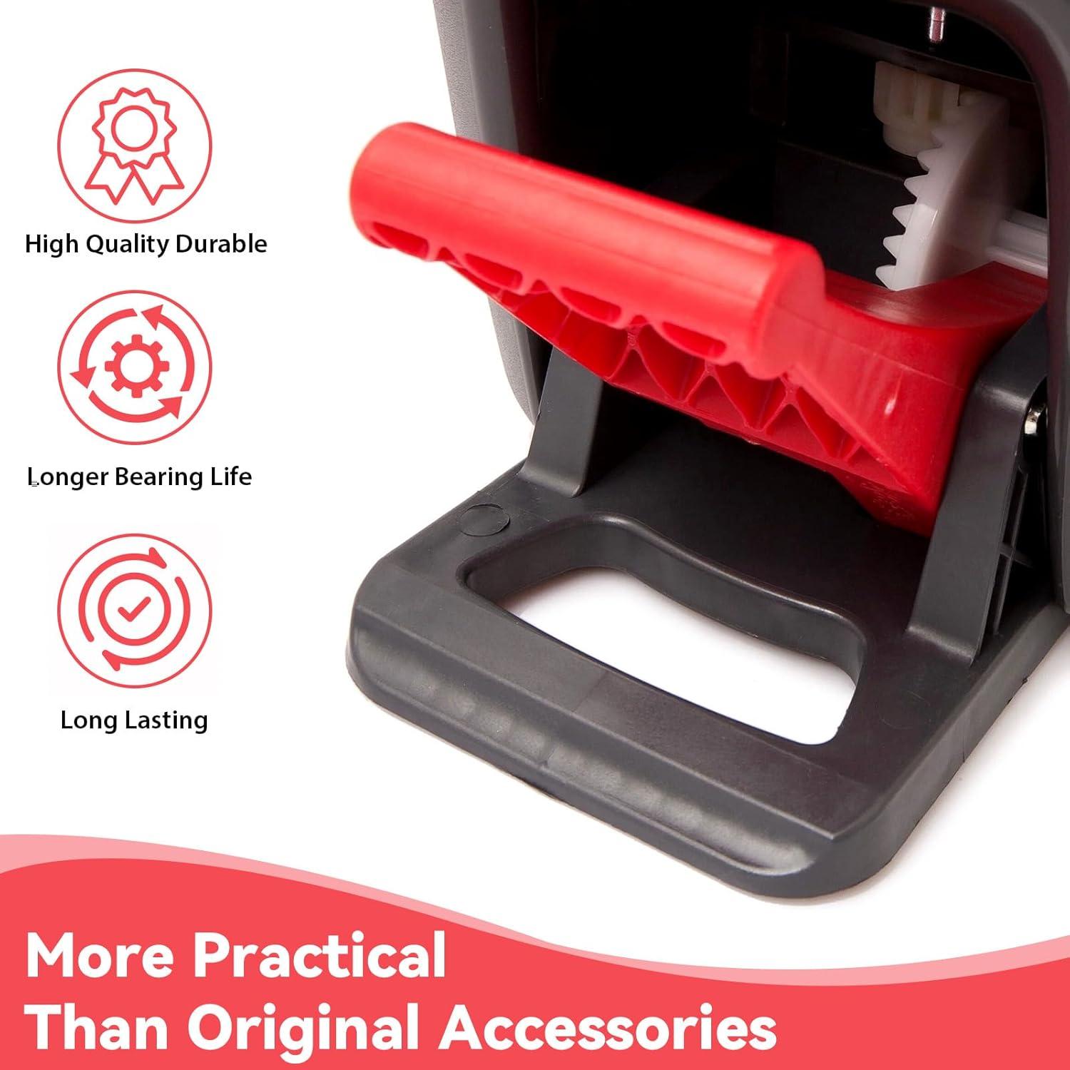 Repuesto de Pedal de Mopa Giratoria Piriuuo 4 Piezas 2.5cm