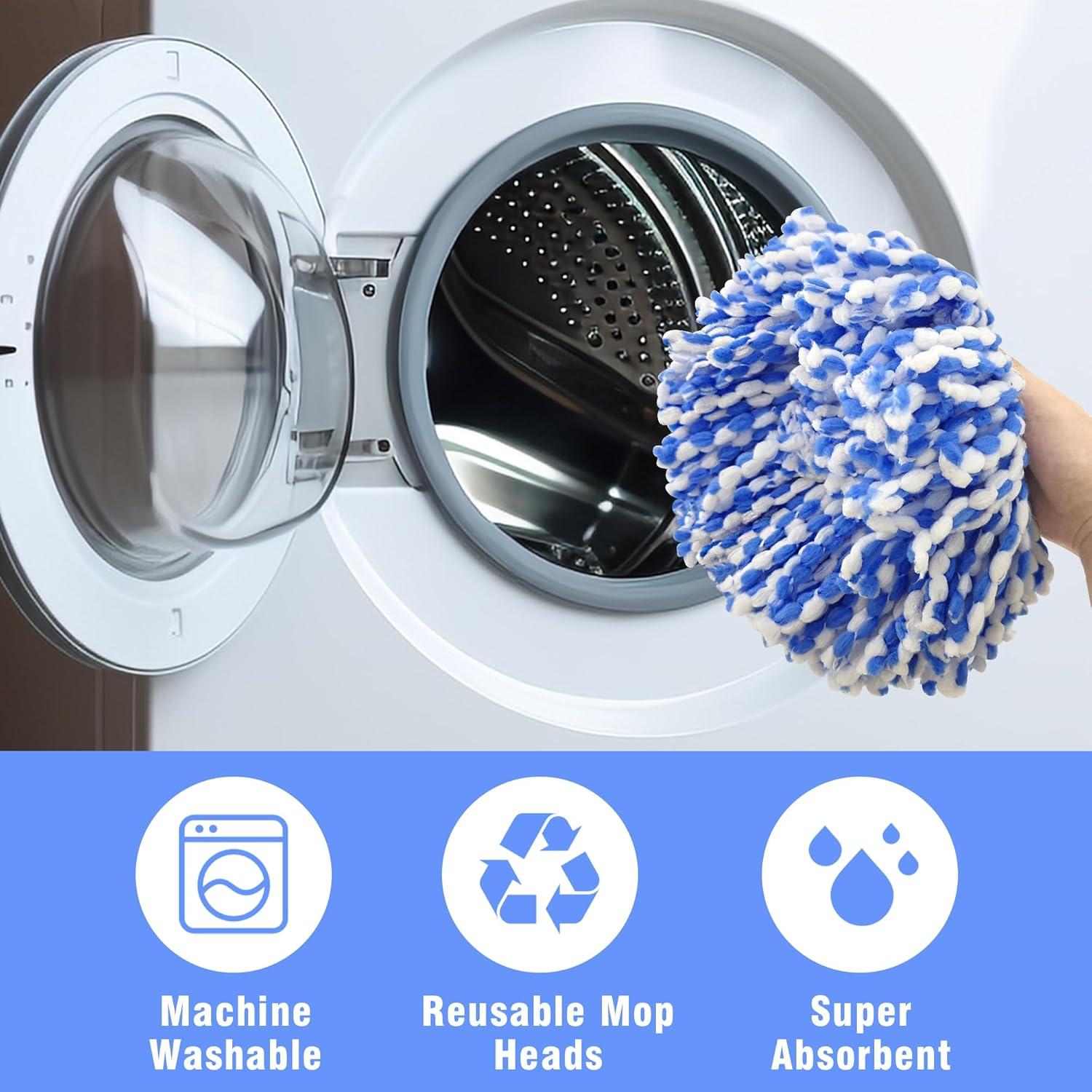 Cabezal de Repuesto O-Cedar RinseClean 2 Paquetes Microfibra