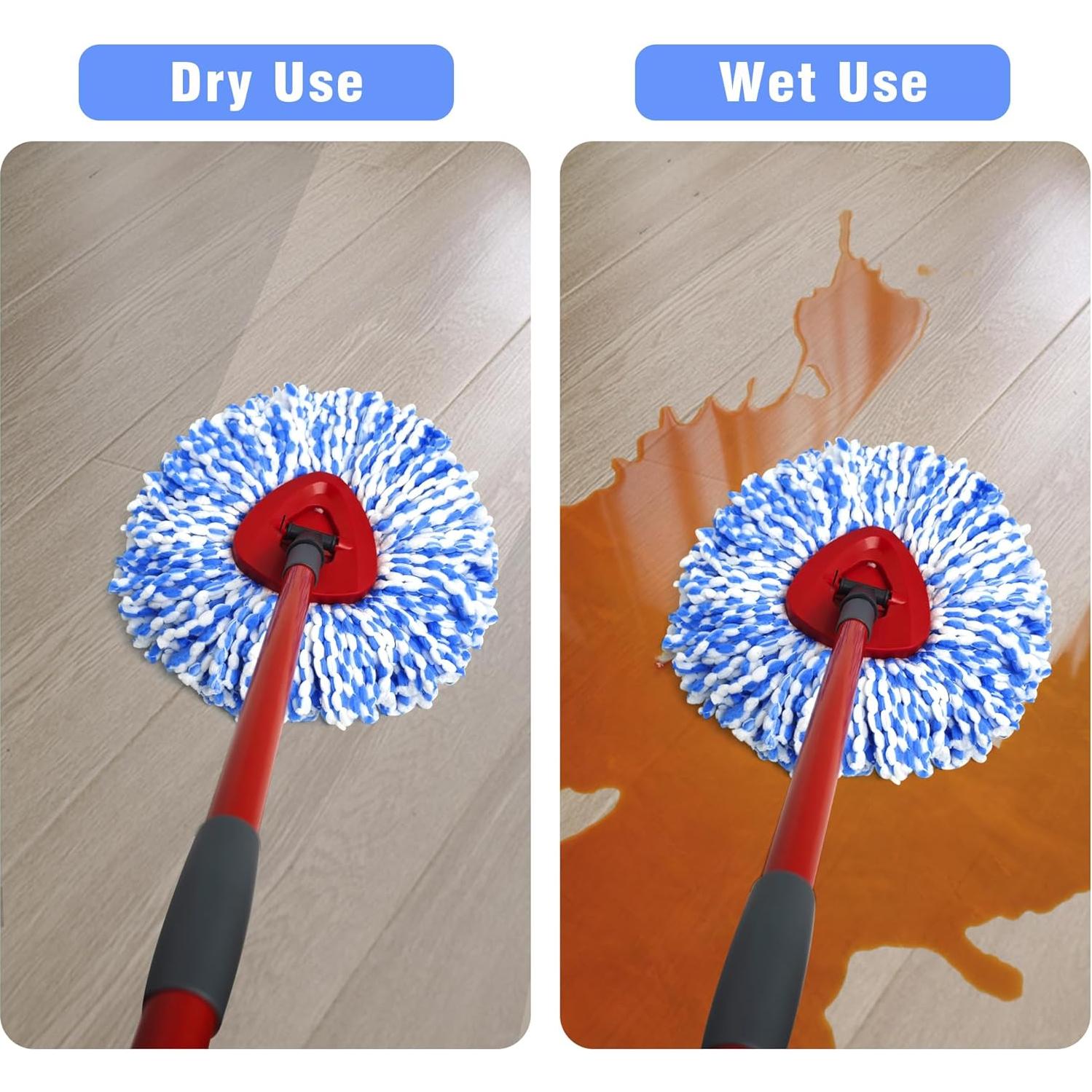 Cabezal de Repuesto O-Cedar RinseClean 2 Paquetes Microfibra