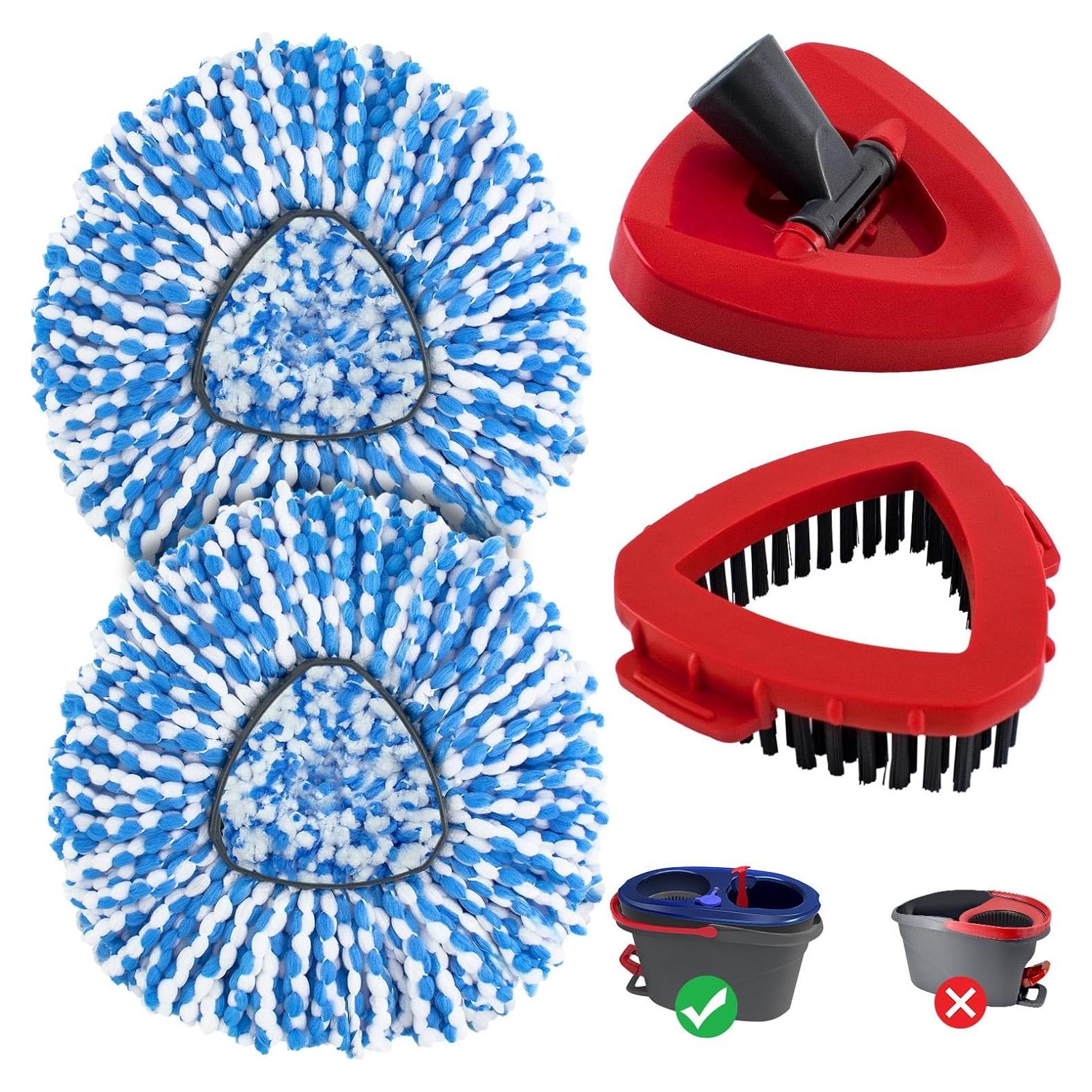 Cabezas de Repuesto para Mopas O Cedar RinseClean 2 Tanques