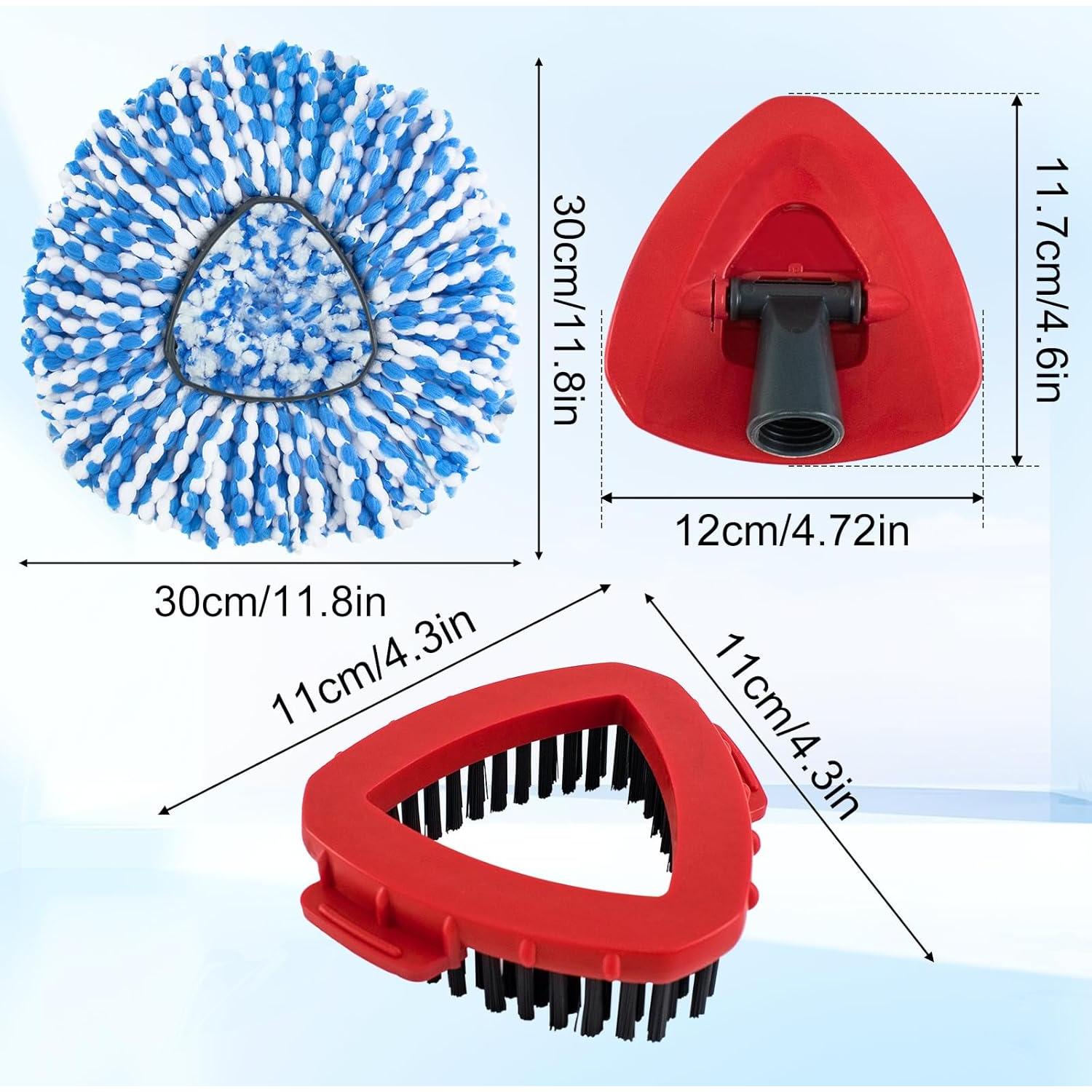 Cabezas de Repuesto para Mopas O Cedar RinseClean 2 Tanques