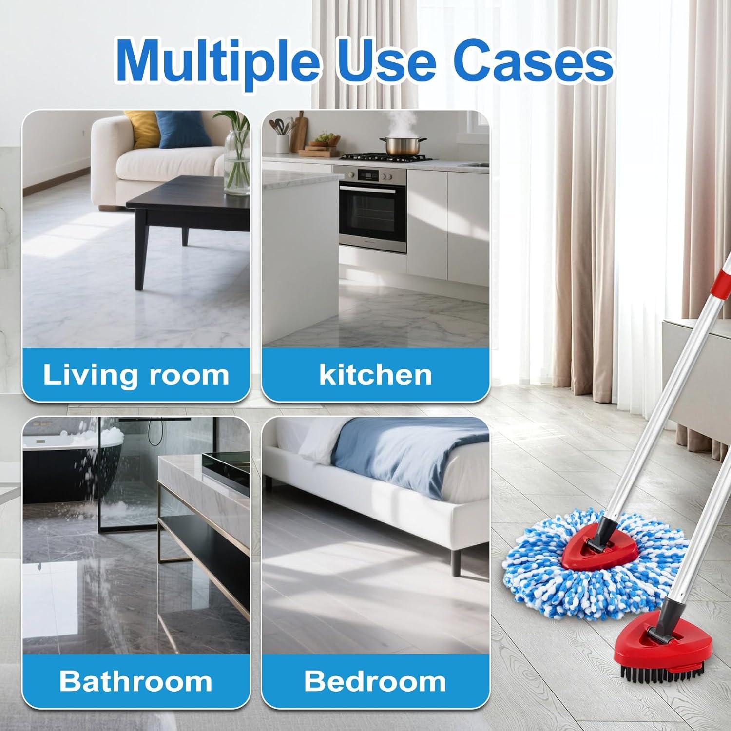 Cabezas de Repuesto para Mopas O Cedar RinseClean 2 Tanques