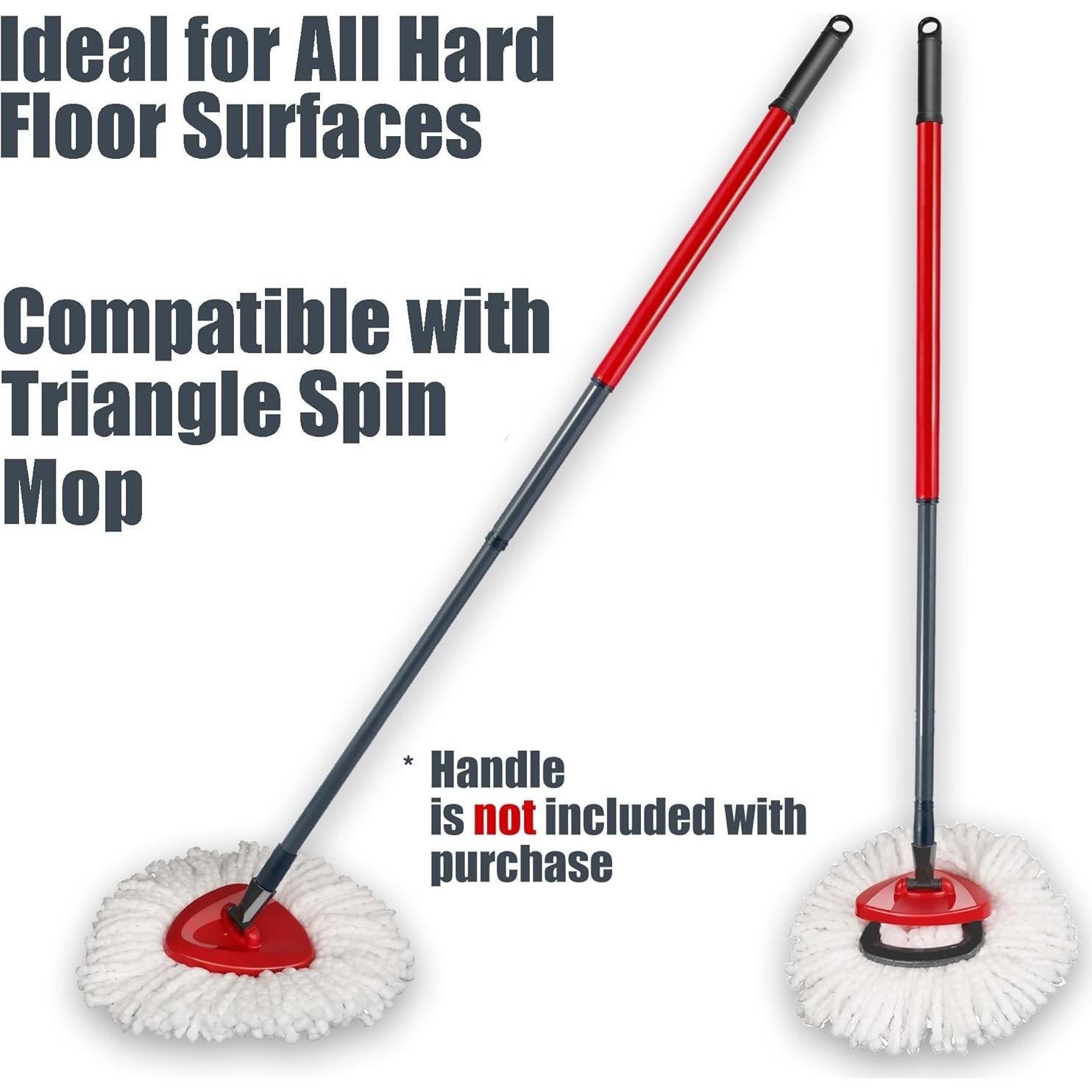 Kit de Repuesto 7 Cabezas Microfibra Homsis para Fregadora