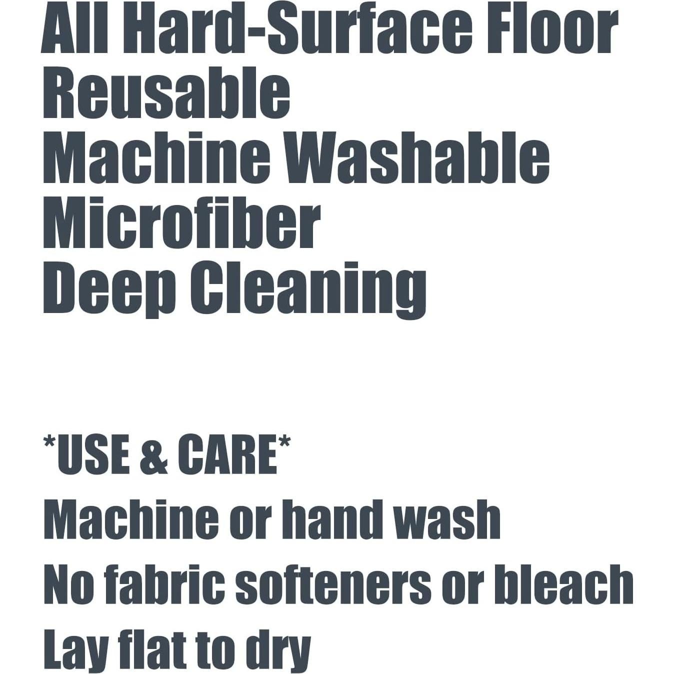 Cabezal de Repuesto para Mopa Homsis - Paquete de 3 Microfibra