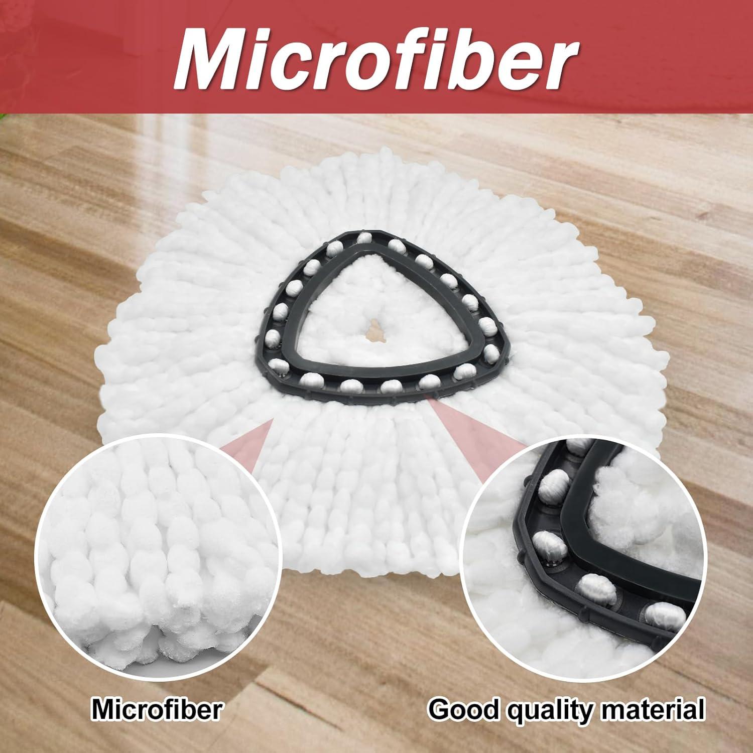 Reemplazo de cabezales de mopa Aiyiried para O-Cedar EasyWring