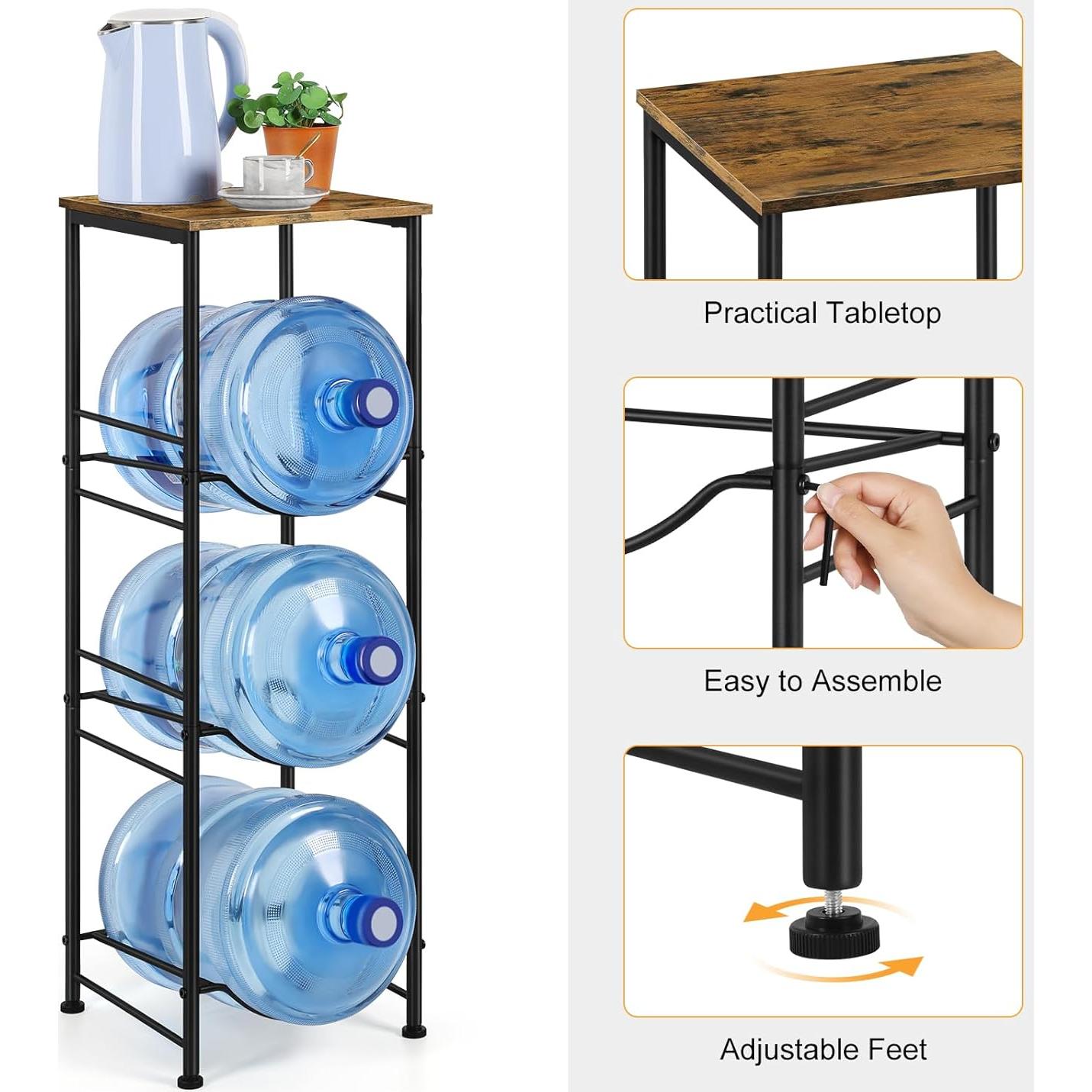 Soporte para Botellas de Agua OYEAL 5 Galones 3 Niveles