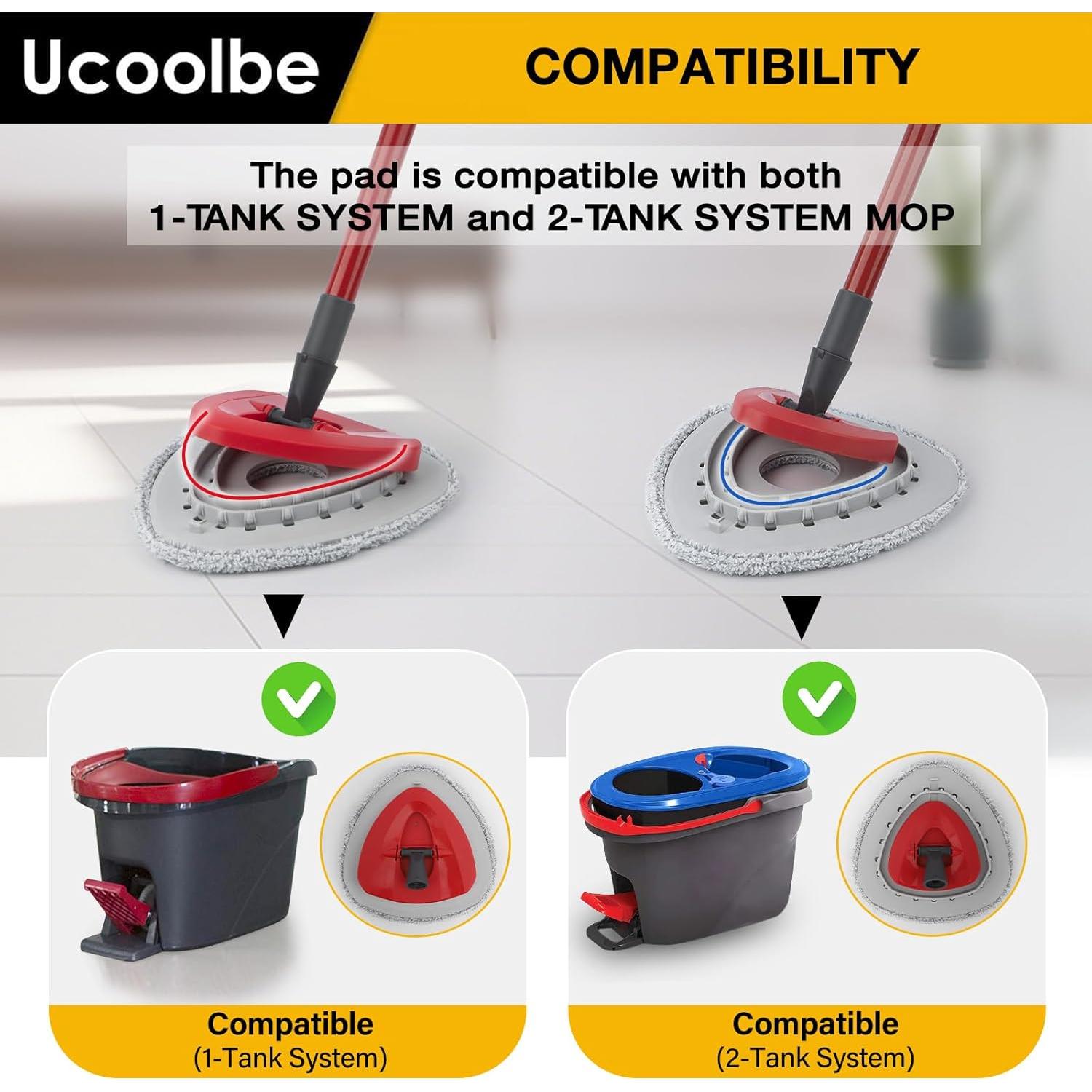 Recargas de Mopas de Microfibra Ocedar 2025 - 5 Piezas