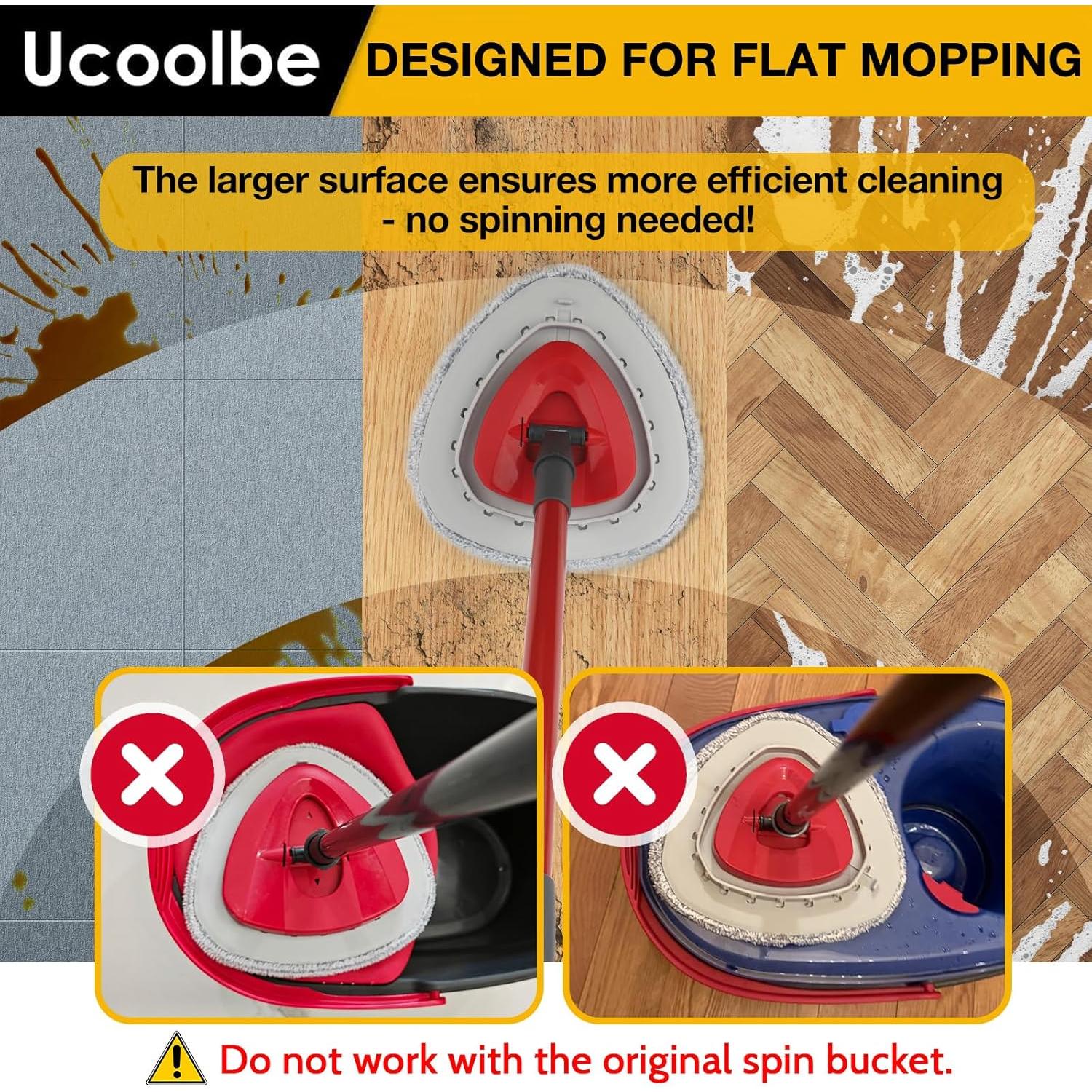 Recargas de Mopas de Microfibra Ocedar 2025 - 5 Piezas