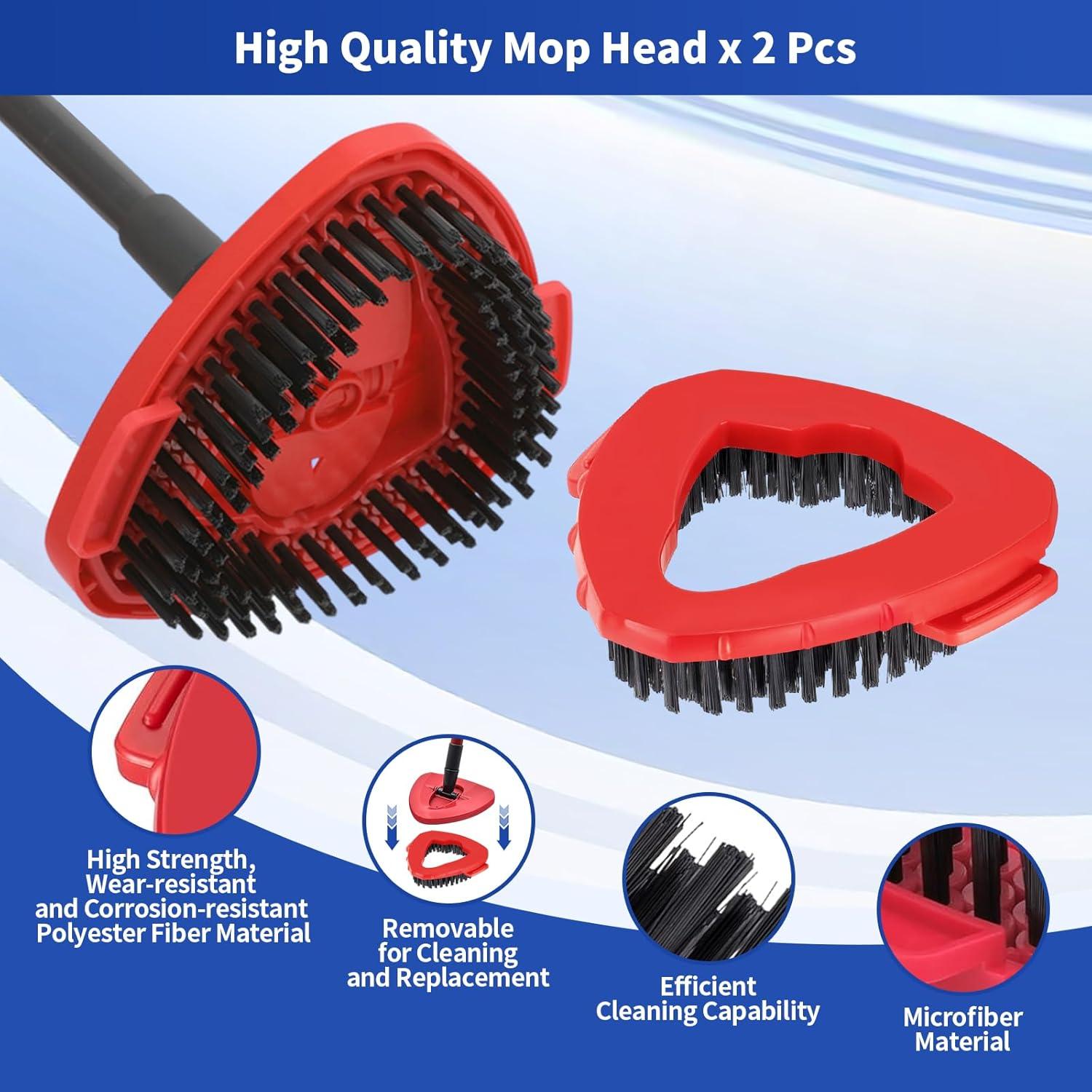 Paquete de 10 Reemplazos de Cabezas de Mop O-Cedar - 2 Cabezas + 8 Recargas Microfibra