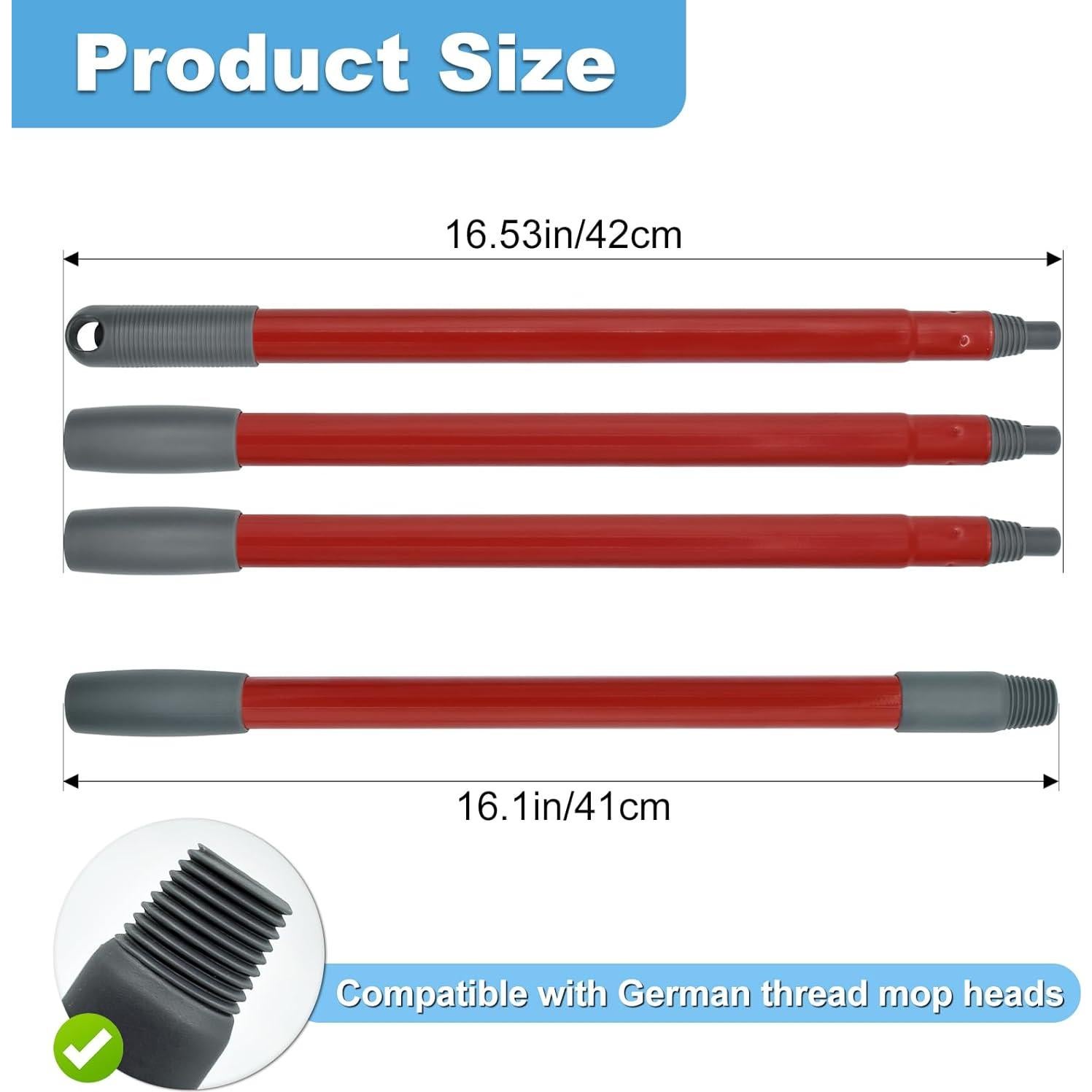 Mango de Mopa Giratoria Ocedar 4 Secciones Ajustable 76-147 cm