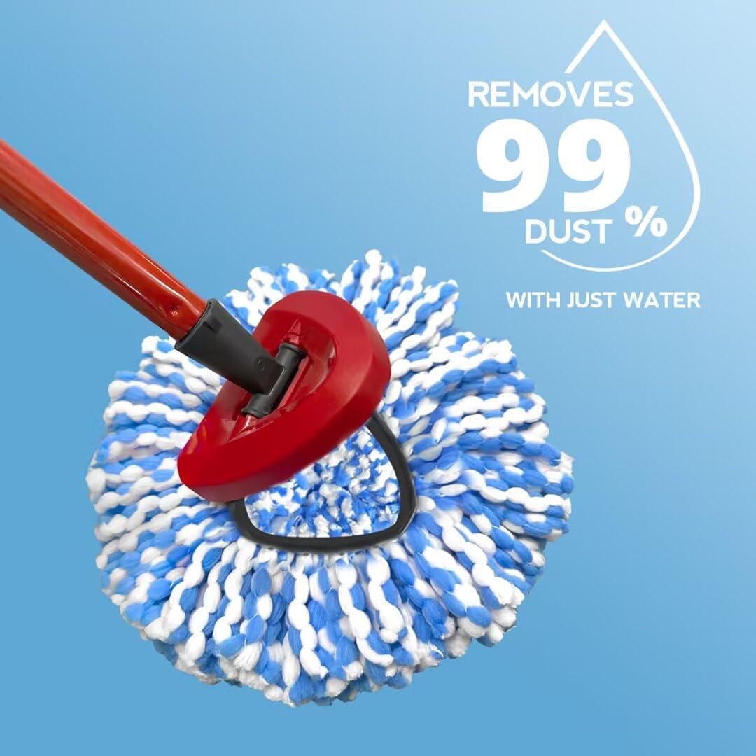 Cabezal de Repuesto Mop Puiuisoul - 3 Piezas Microfibra Lavable