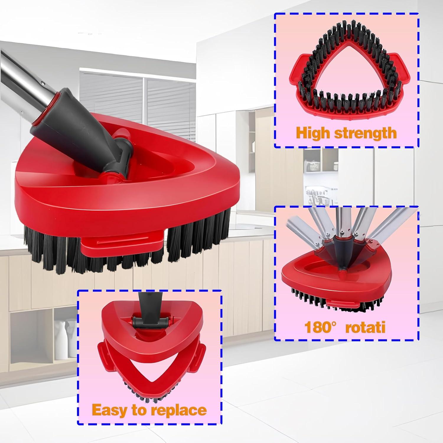 Paquete de 4 almohadillas de microfibra CDDCWZ para O-Cedar